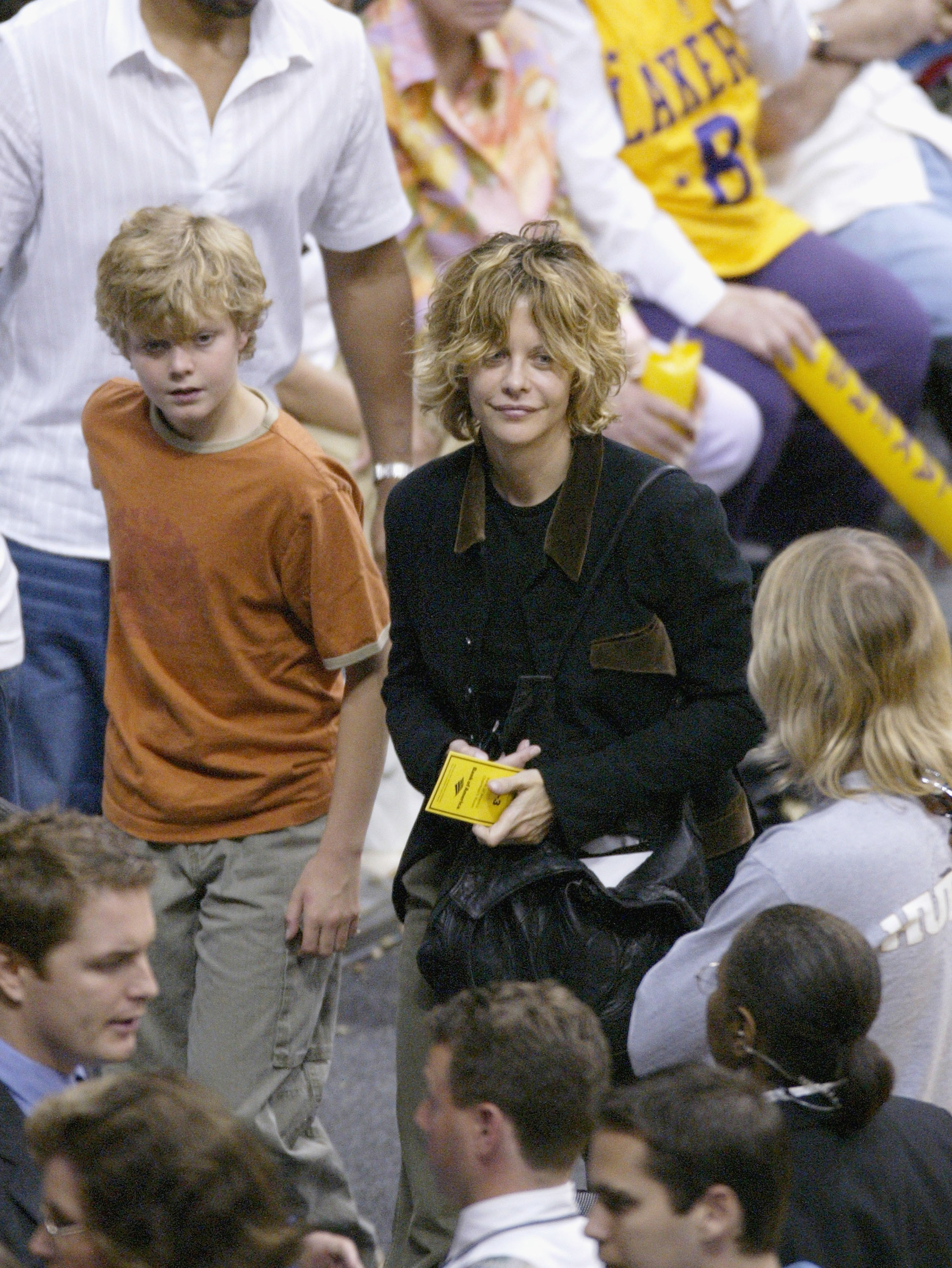 Meg Ryan und Sohn Jack Quaid am 31. Mai 2004 in Los Angeles, Kalifornien | Quelle: Getty Images