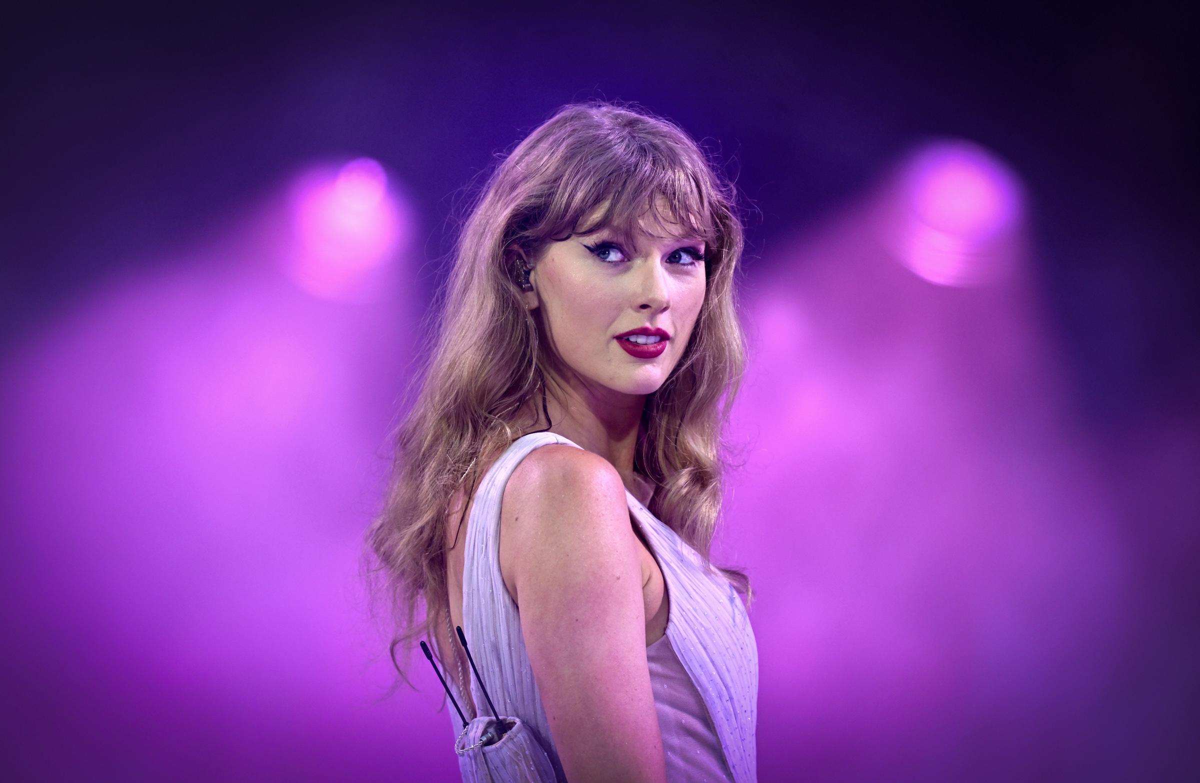 Taylor Swift während ihrer "Taylor Swift | The Eras Tour" am 15. August 2024 in London, England. | Quelle: Getty Images