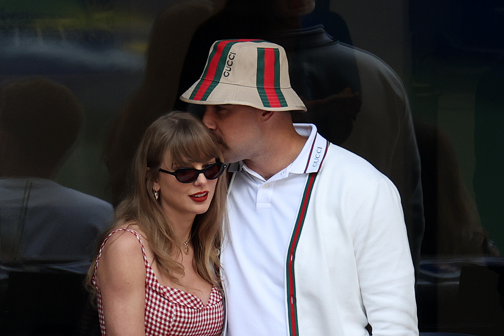 Taylor Swift und Travis Kelce besuchen das Herreneinzel-Finale am 14. Tag der US Open 2024 im USTA Billie Jean King National Tennis Center in New York City, am 8. September 2024 | Quelle: Getty Images