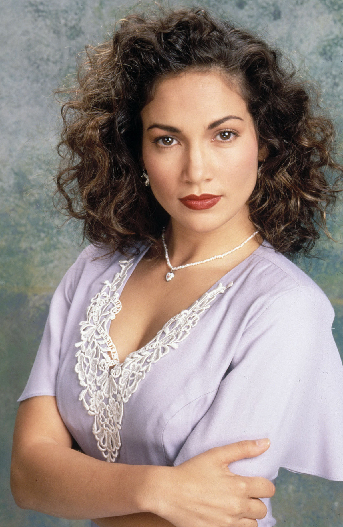Jennifer Lopez, wie sie 1993 fotografiert wurde. | Quelle: Getty Images