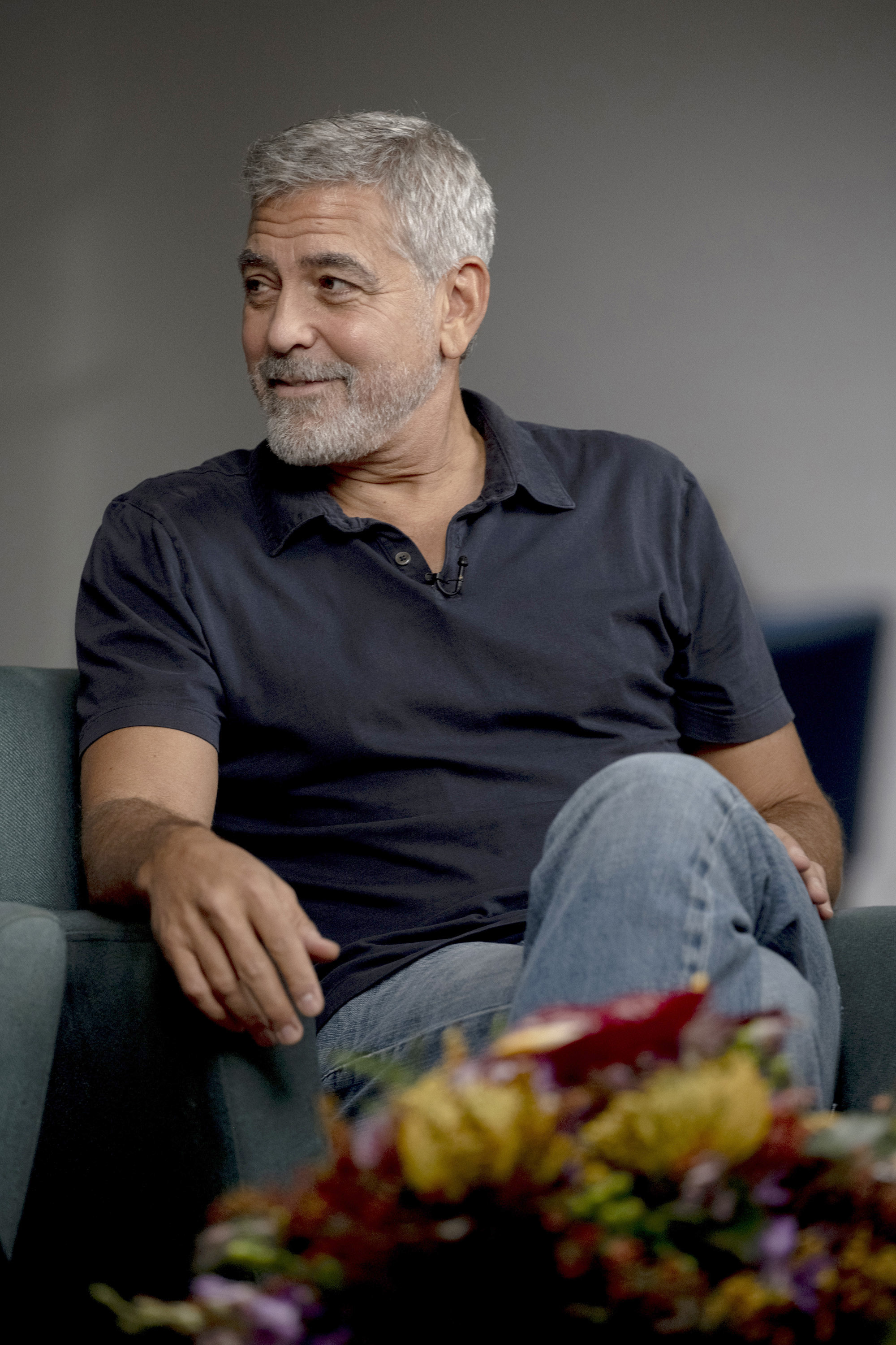 George Clooney in einem Interview mit "Today" am 10. Oktober 2022. | Quelle: Getty Images