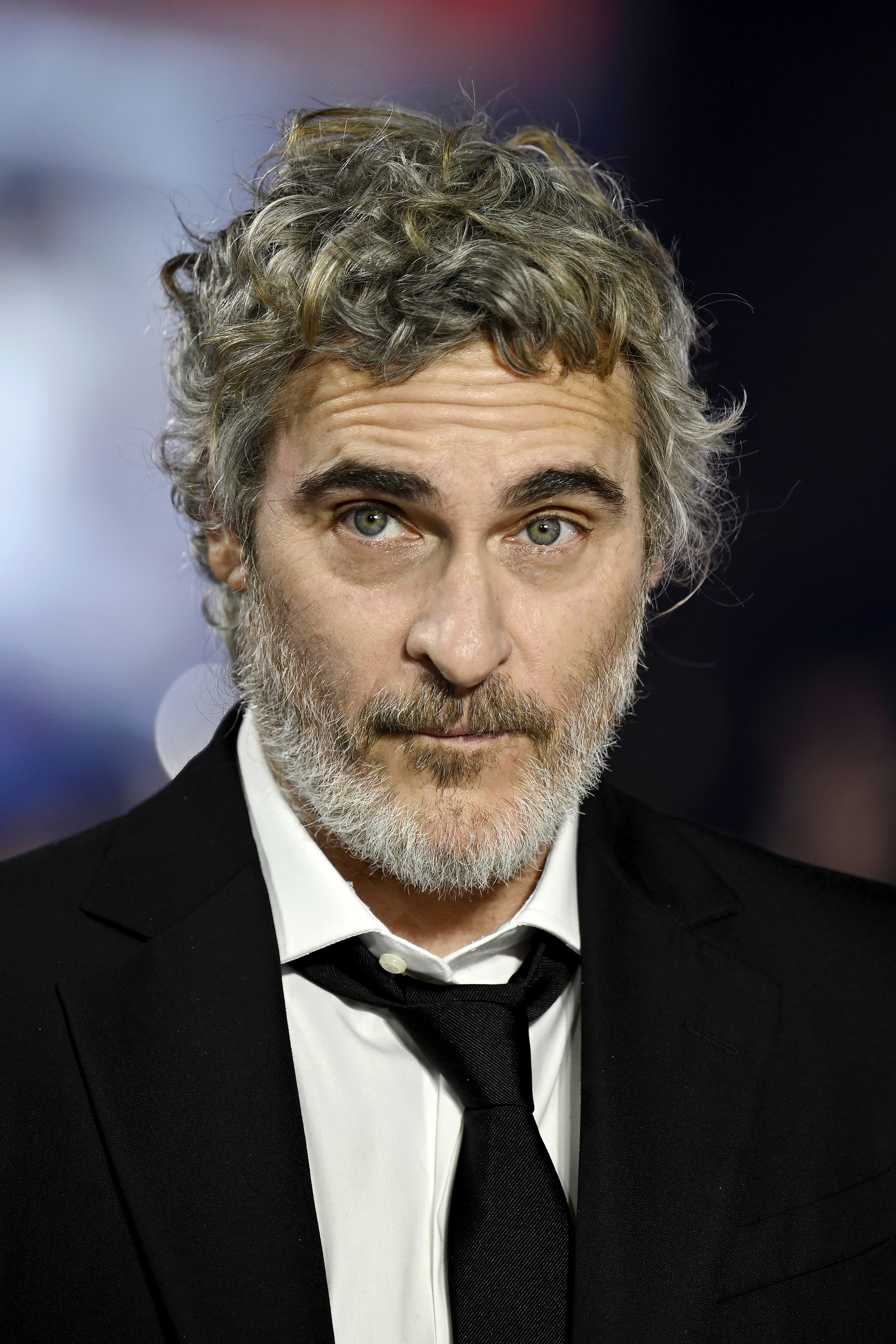 Joaquin Phoenix bei der britischen Premiere von "Napoleon", 2023 | Quelle: Getty Images