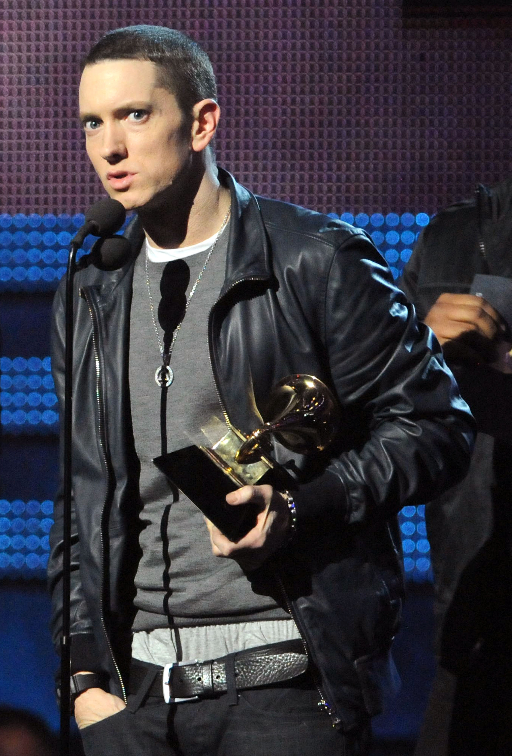 Eminem während der 53rd Annual Grammy Awards am 13. Februar 2011 in Los Angeles, Kalifornien | Quelle: Getty Images