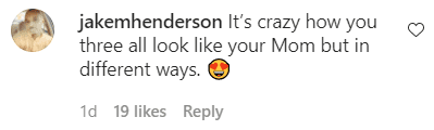 Kommentar eines Internetnutzers zum Instagram-Post von Chudney Ross. | Quelle: Instagram/chudneylross
