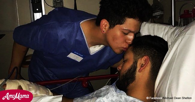 Ein homosexuelles Paar wurde in der Nähe einer Baar mit einem Messer angegriffen, weil sie Händchen hielten