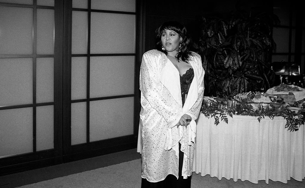 Sängerin Vesta bei einer Hörparty zu ihren Ehren im 410 Club in Chicago, Illinois im September 1991. | Quelle: Getty Images