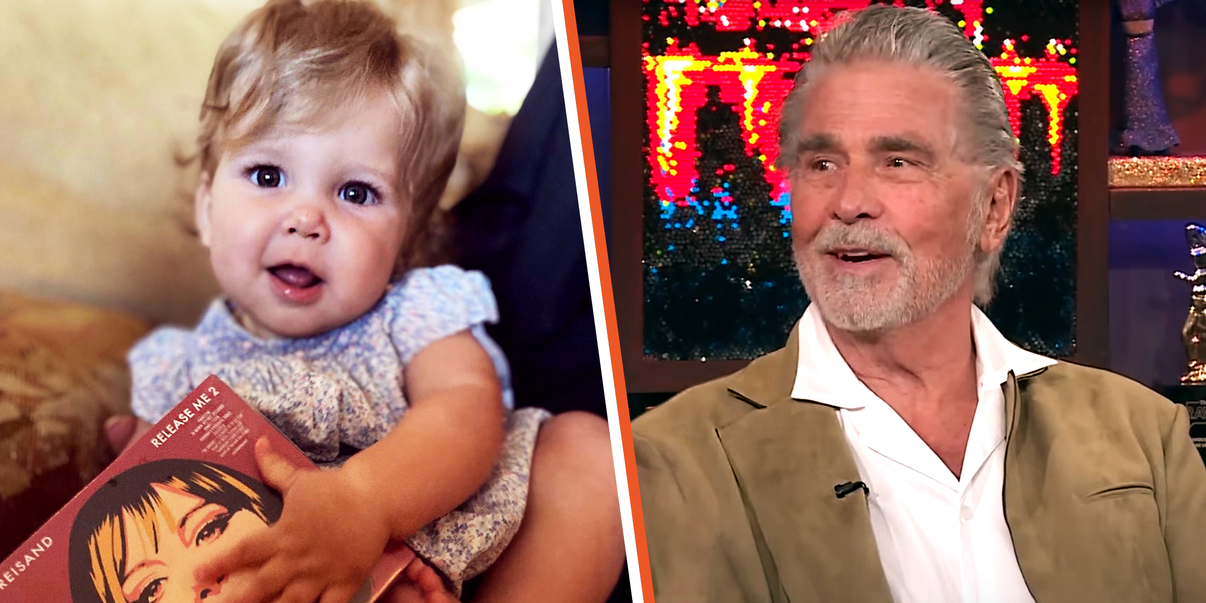 Die Enkelin von James Brolin | James Brolin | Quelle: Instagram/barbrastreisand / YouTube/Watch What Happens Live with Andy Cohen