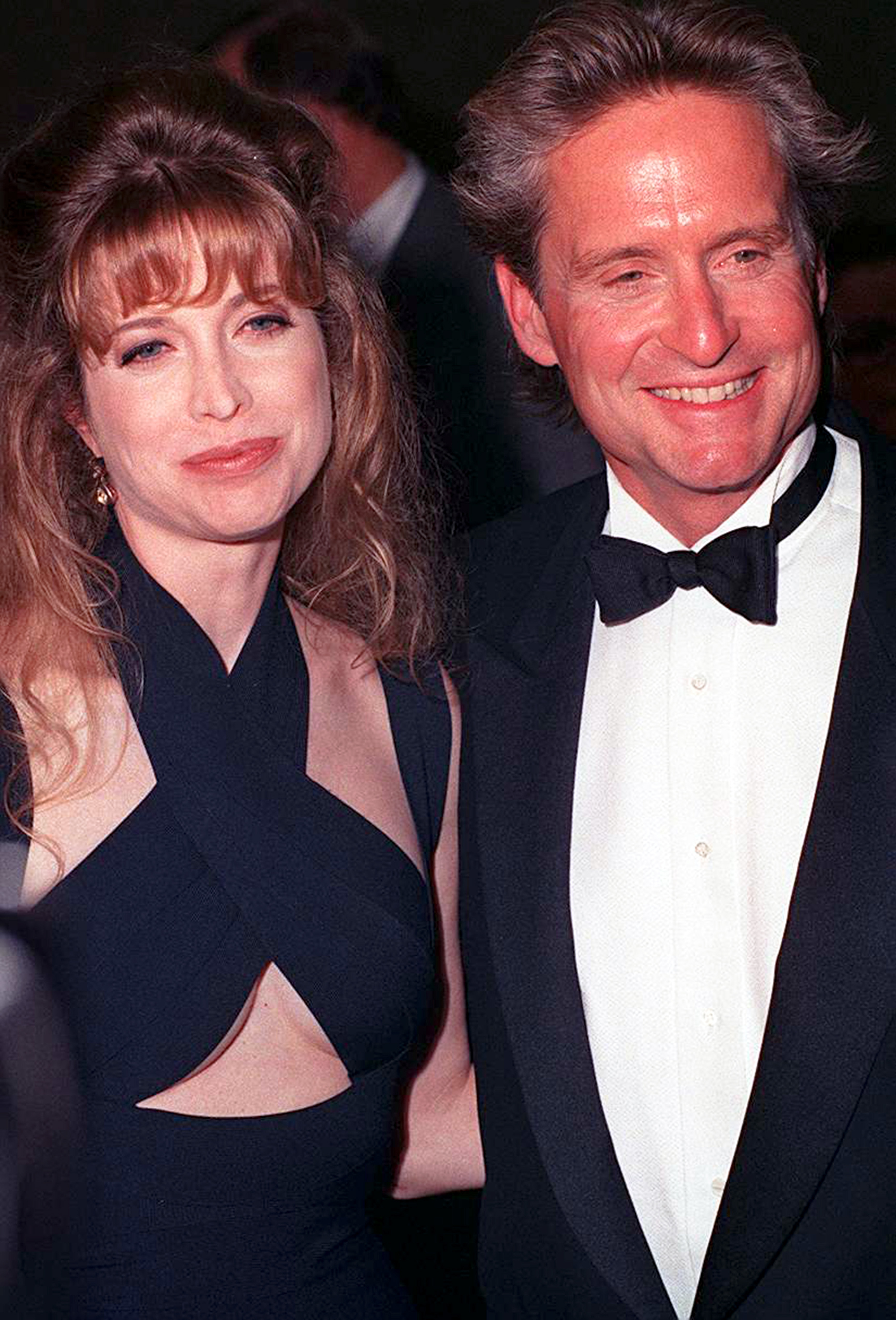 Diandra und Michael Douglas beim American Cinematheque's Eighth Annual Moving Picture Ball am 29. September 1993 | Quelle: Getty Images