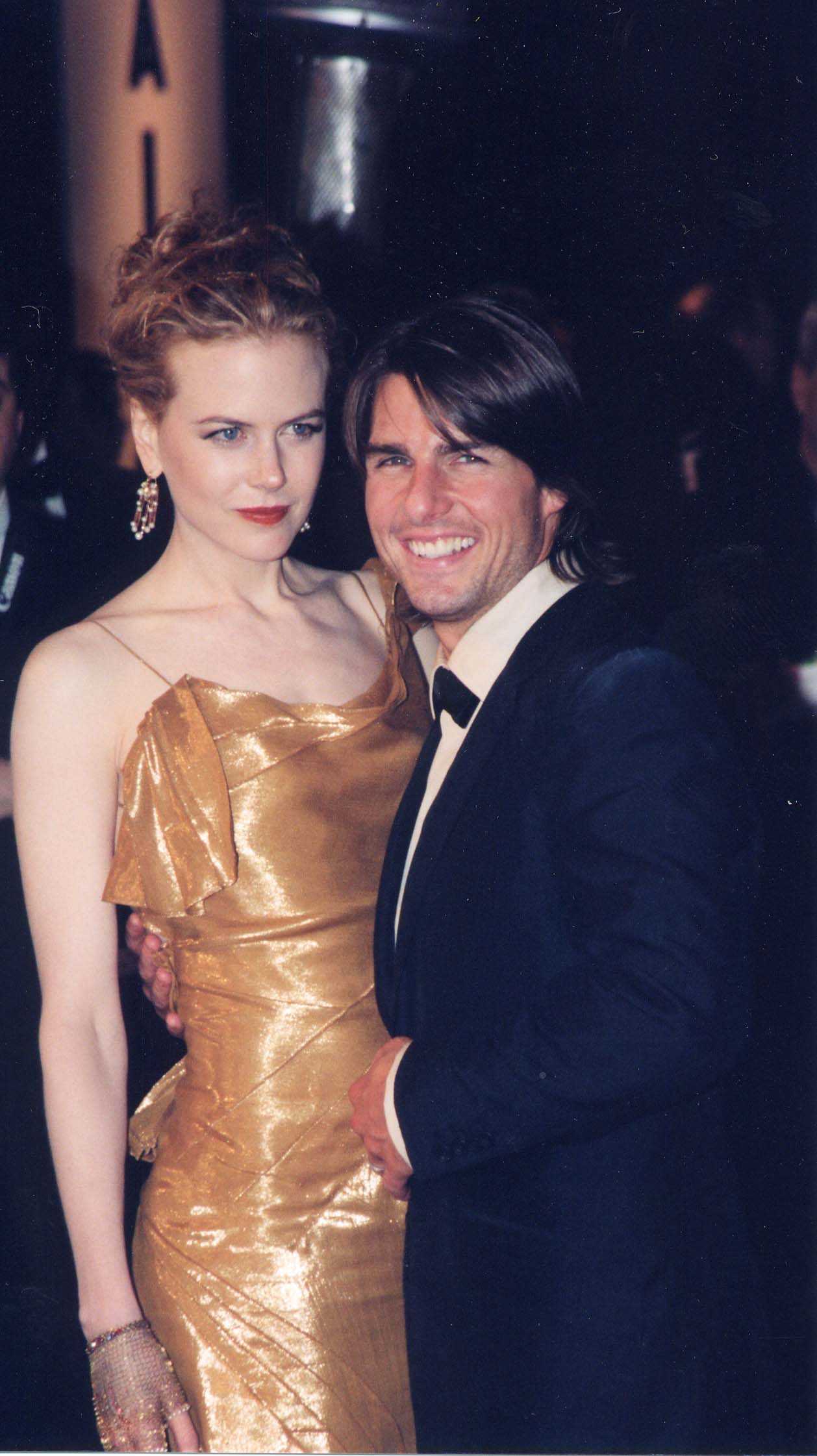 Nicole Kidman und Tom Cruise während der 72nd Annual Academy Awards in Los Angeles, Kalifornien. | Quelle: Getty Images