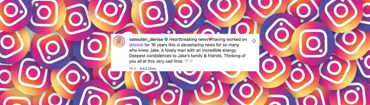 Nutzer-Kommentar | Quelle: Instagram/jakehall