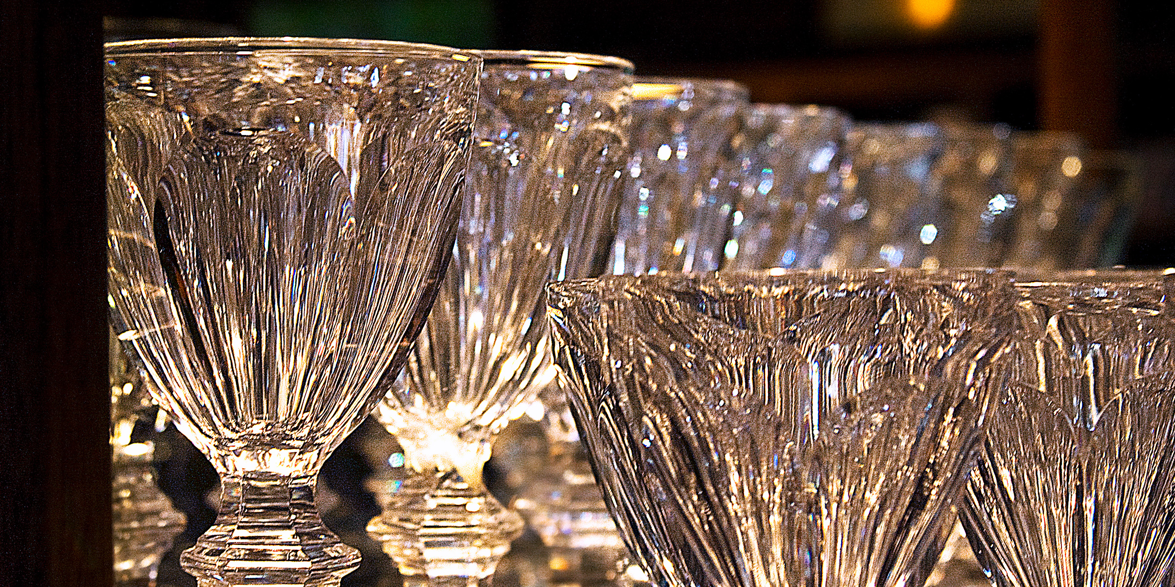 Ein Kristallglas-Set | Quelle: Flickr