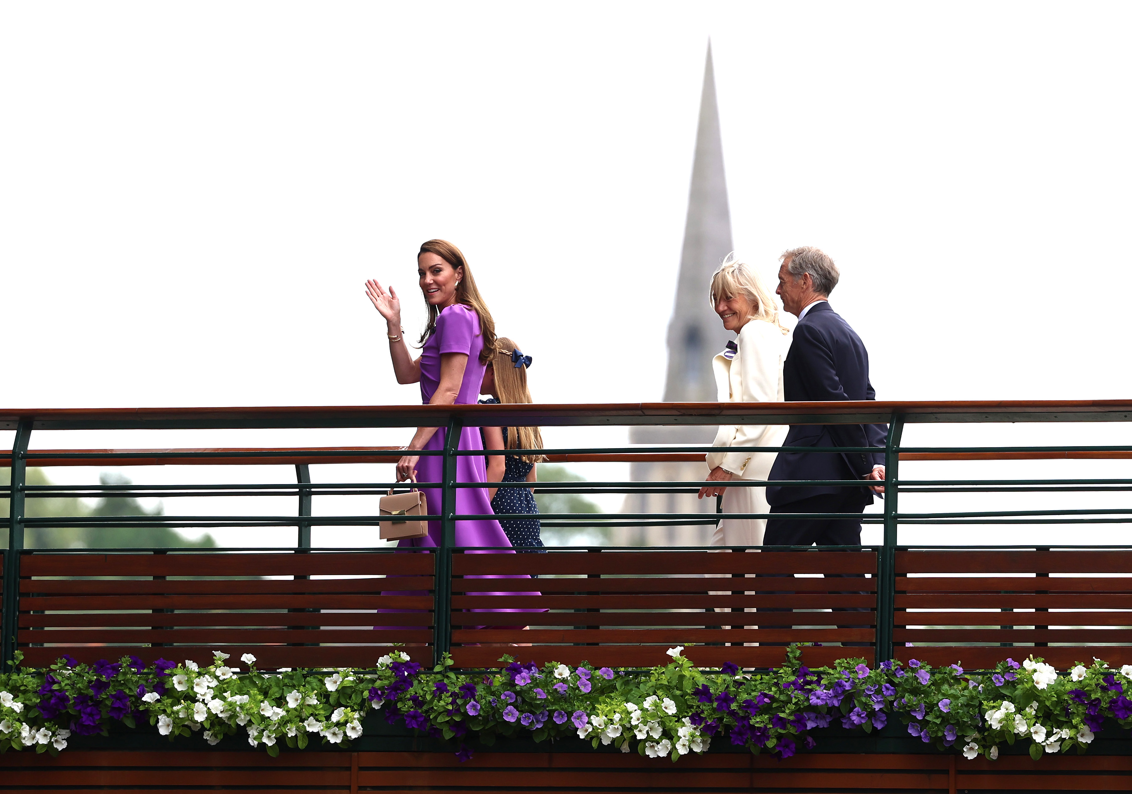 Catherine, Prinzessin von Wales, während Tag vierzehn der Championships Wimbledon 2024 im All England Lawn Tennis and Croquet Club am 14. Juli 2024 in London, England | Quelle: Getty Images