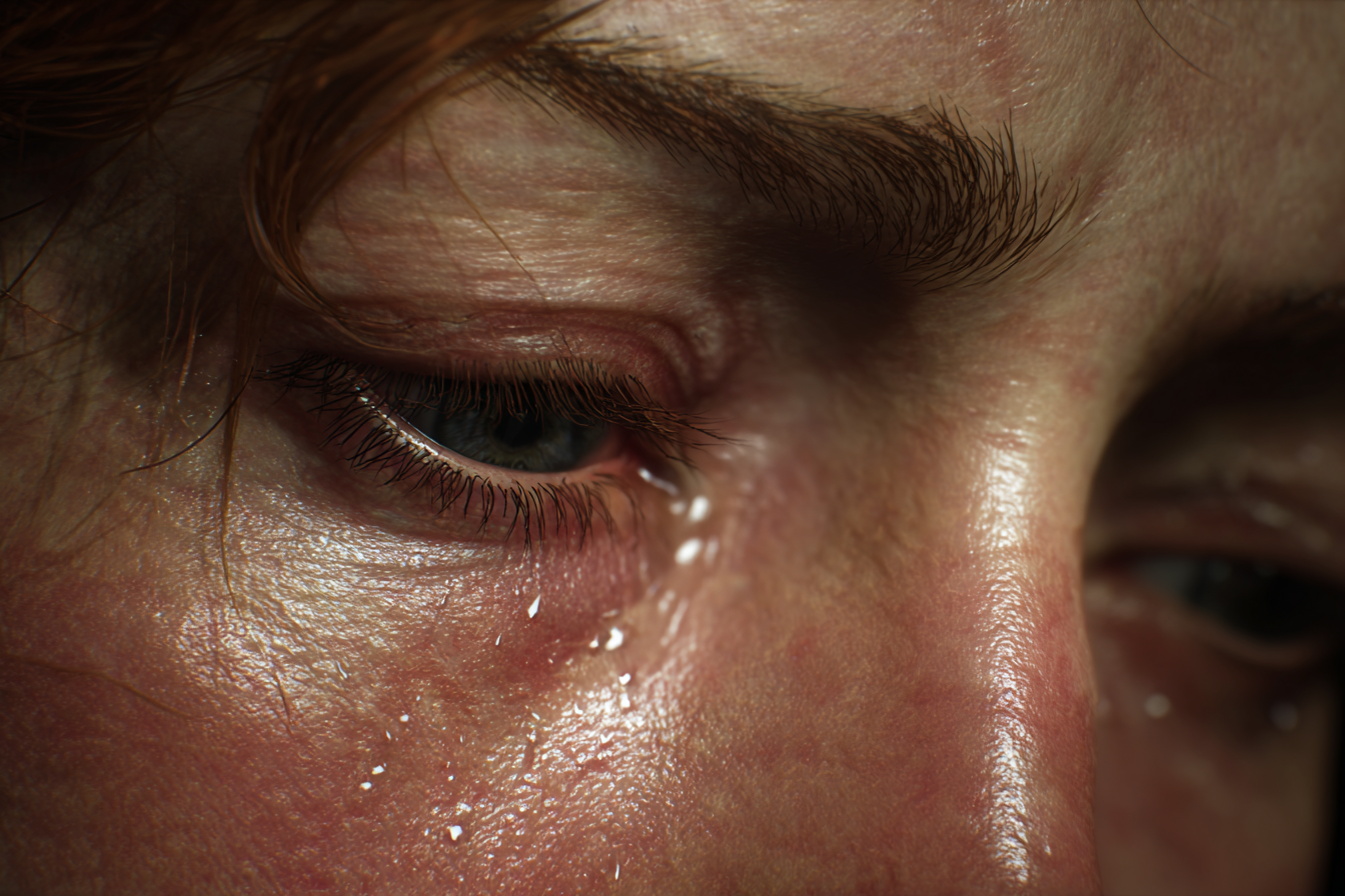 Eine weinende Frau | Quelle: Midjourney