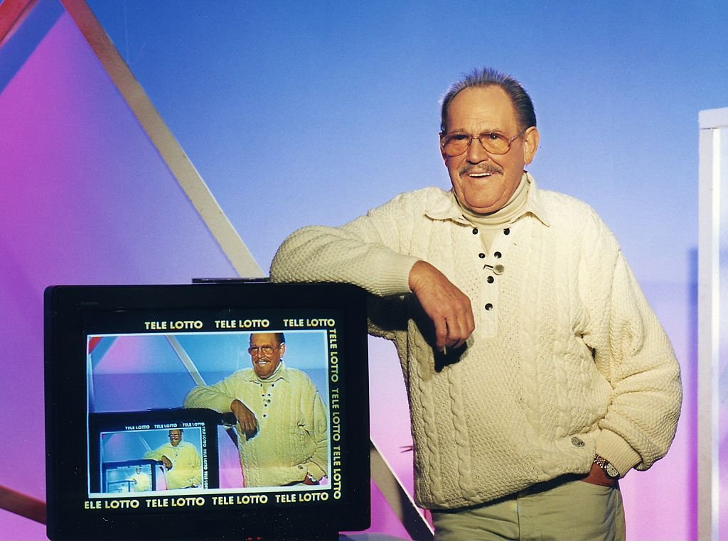 Herbert Köfer - Schauspieler bei der letzten Tele - Lotto - Sendung | Quelle: Getty Images