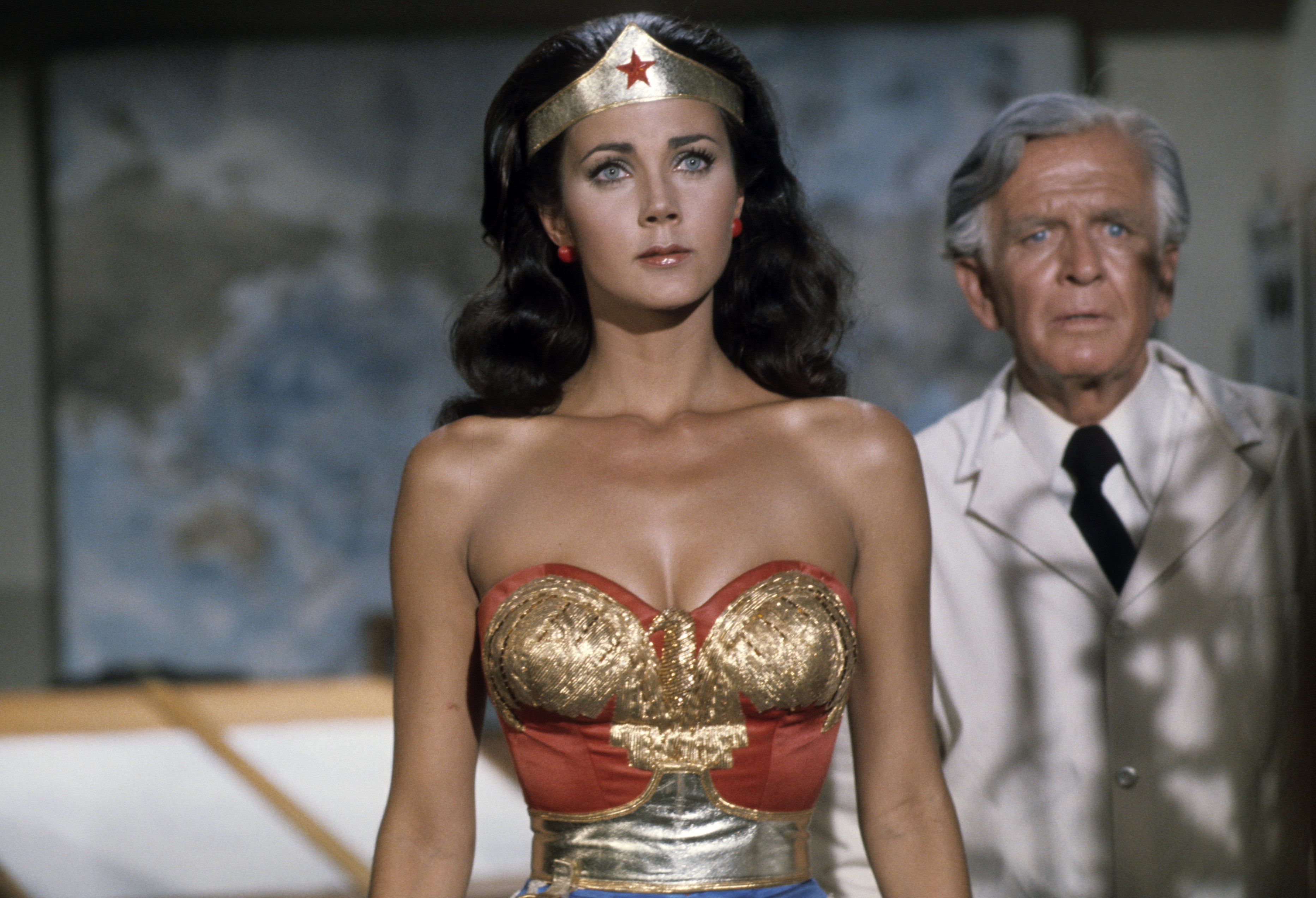 Lynda Carter in "Wonder Woman", 25. Dezember 1976 | Quelle: Getty Images