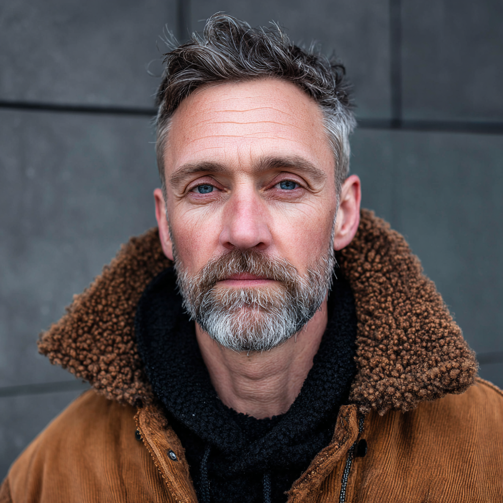 Ein Mann, der draußen steht | Quelle: Midjourney