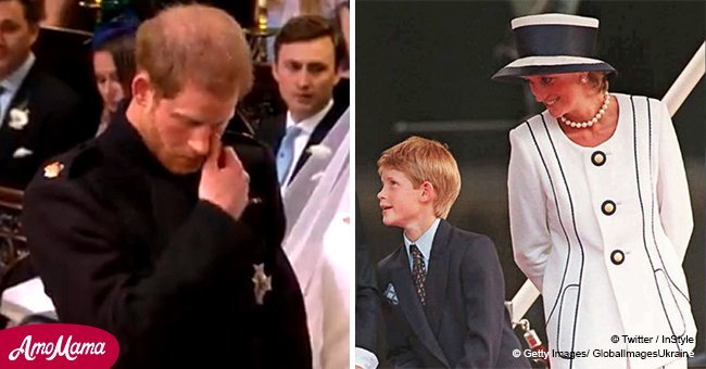 Prinz Harry vergoss Tränen bei der Hochzeit, während Dianas liebste Hymne spielte