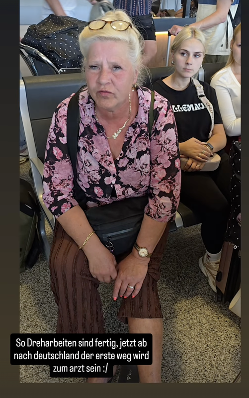 Silvia Wollnys Instagram-Story | Quelle: instagram.com/wollnysilvia/