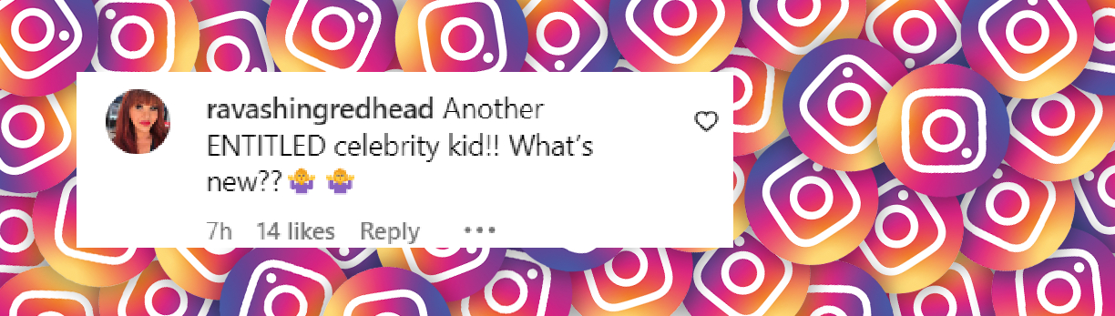 Der Kommentar eines Netizens zu Brandon Thomas Lees Verhalten im Sherwood Country Club in Thousand Oaks, Kalifornien, gepostet im August 2024 | Quelle: Instagram/pagesix