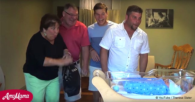 Eine Familie wollte den Neugeborenen sehen und verstand, dass das Paar ein großes Geheimnis hatte