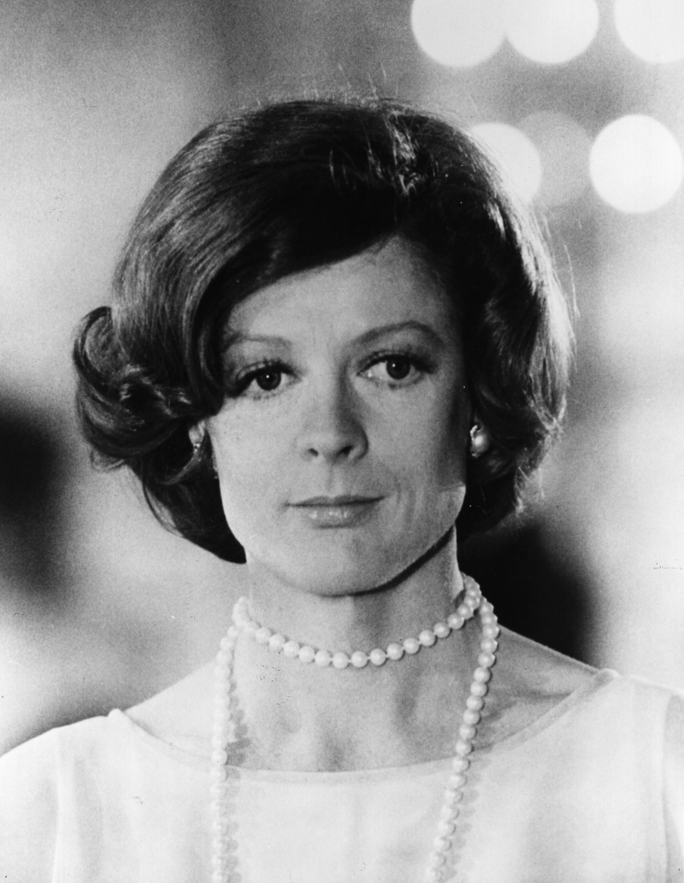 Maggie Smith, aufgenommen am 1. Januar 1975 | Quelle: Getty Images