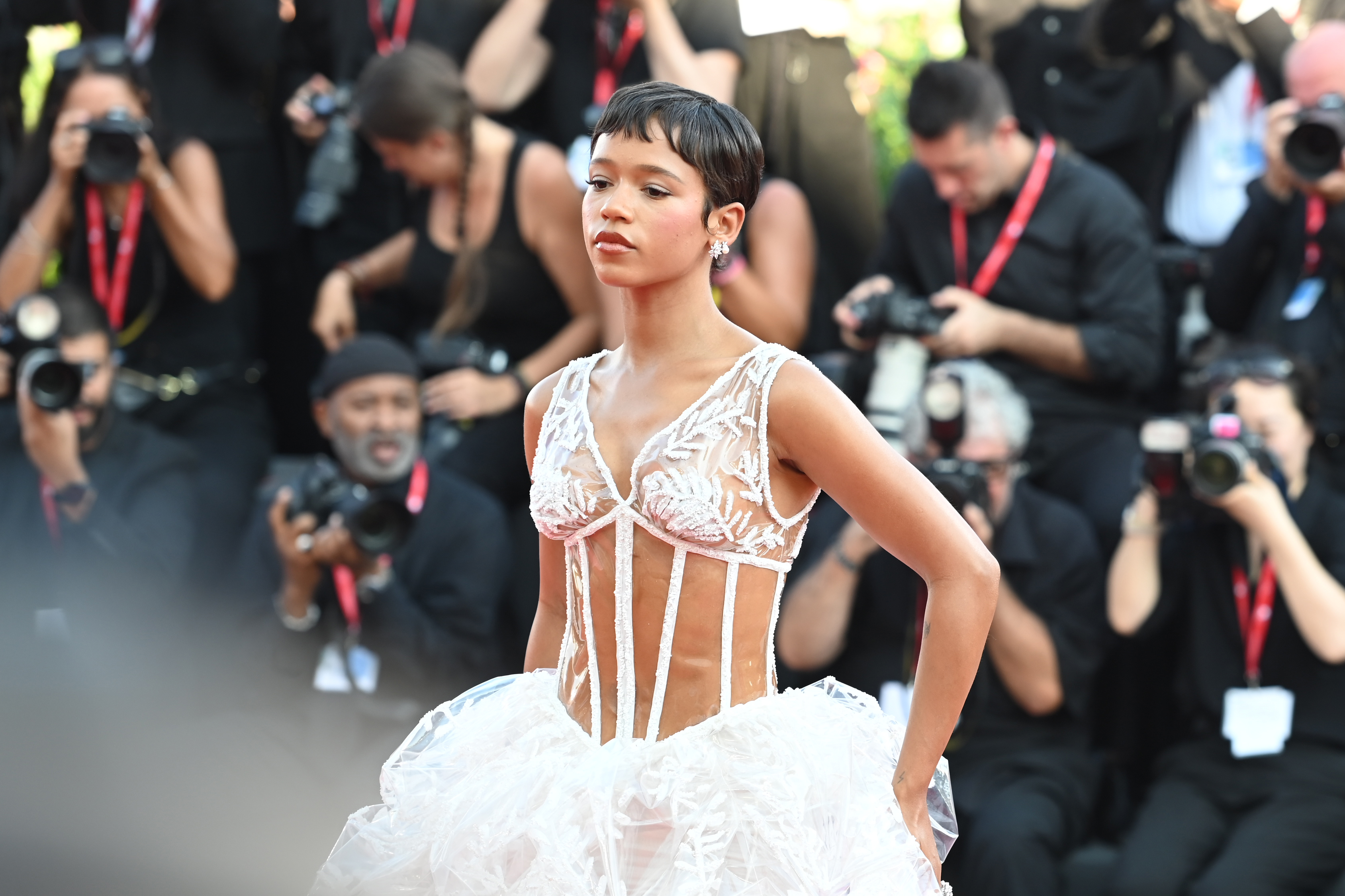 Taylor Russell bei der Eröffnung der 81. Internationalen Filmfestspiele von Venedig am 28. August 2024 in Venedig, Italien. | Quelle: Getty Images