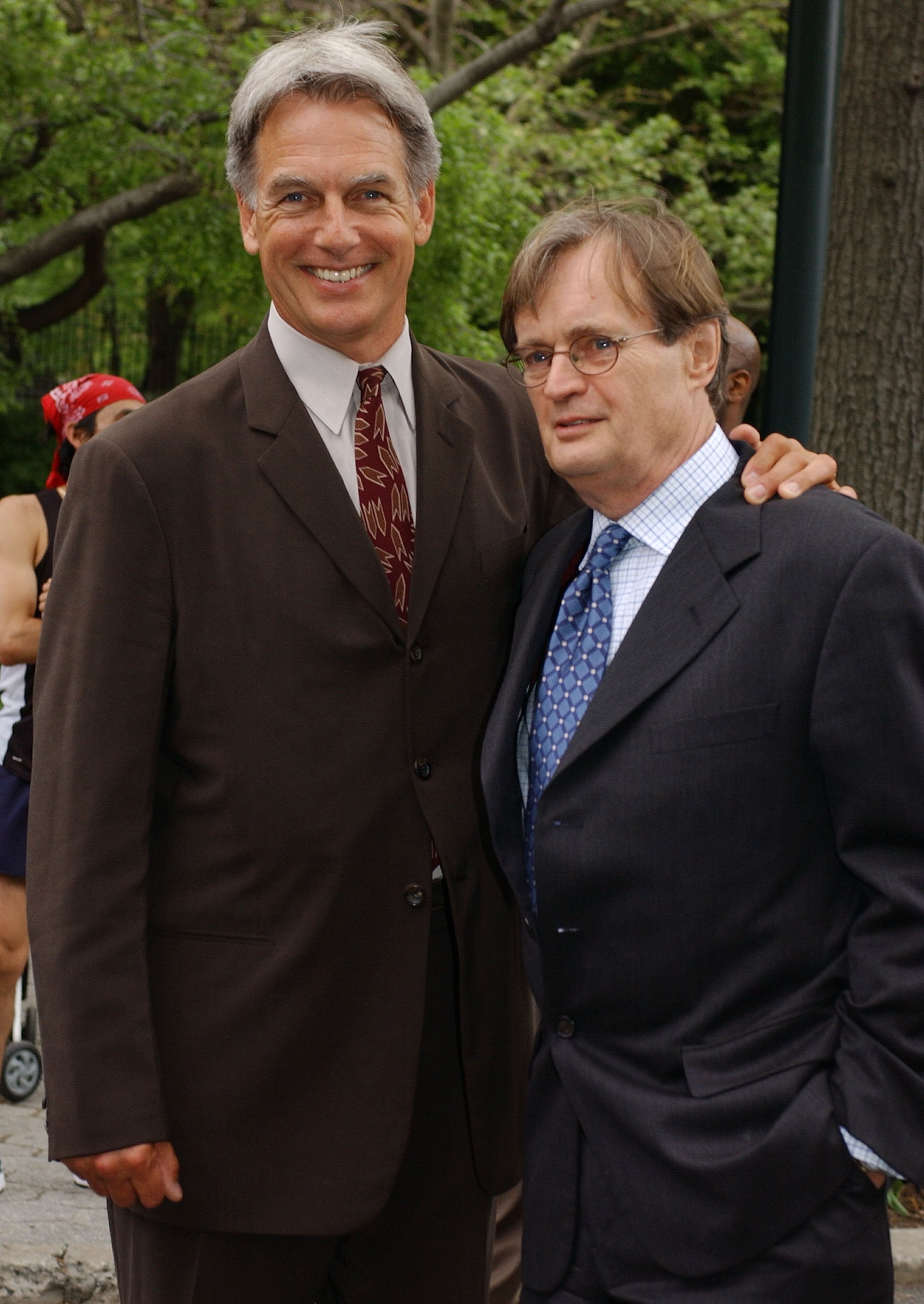 Mark Harmon und David McCallum, CBS Upfront Previews in New York City am 14. Mai, 2003 | Quelle: Getty Images