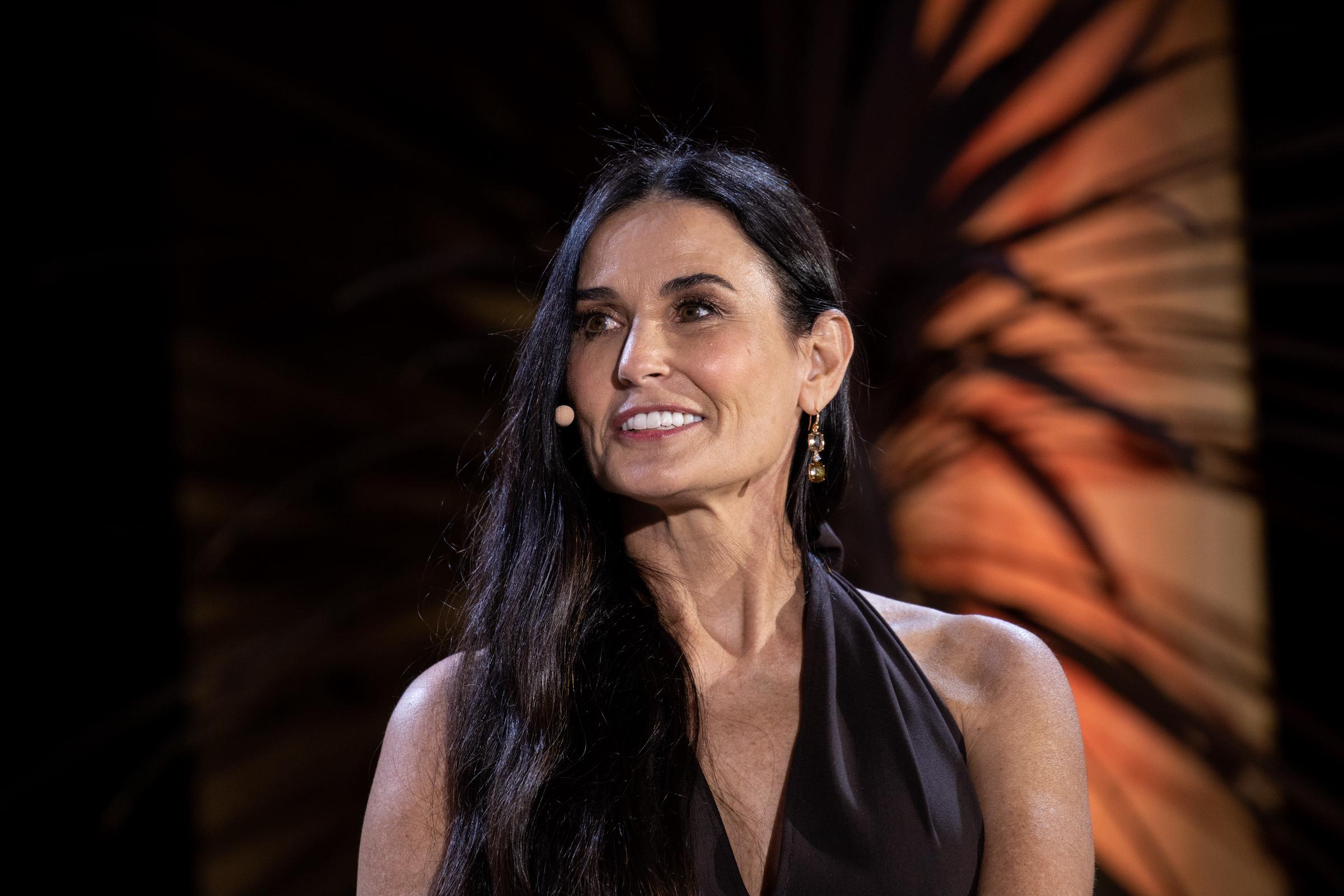 Demi Moore während der Wall Street Journal Tech Live Konferenz am 22. Oktober 2019 | Quelle: Getty Images