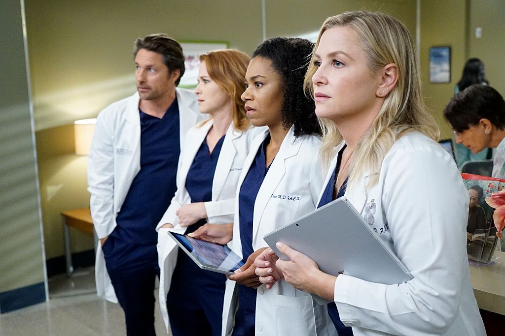 Die Besetzung von "Grey's Anatomy" am 11. Oktober 2016 | Quelle: Getty Images