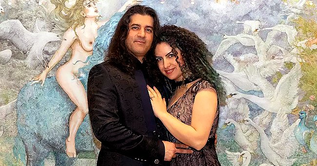 Mann heiratet Frau, die er in Ausstellung traf und die genau wie ein Bild aussah, das er gemalt hatte | Quelle: Facebook.com/Parisa Karamnezhad
