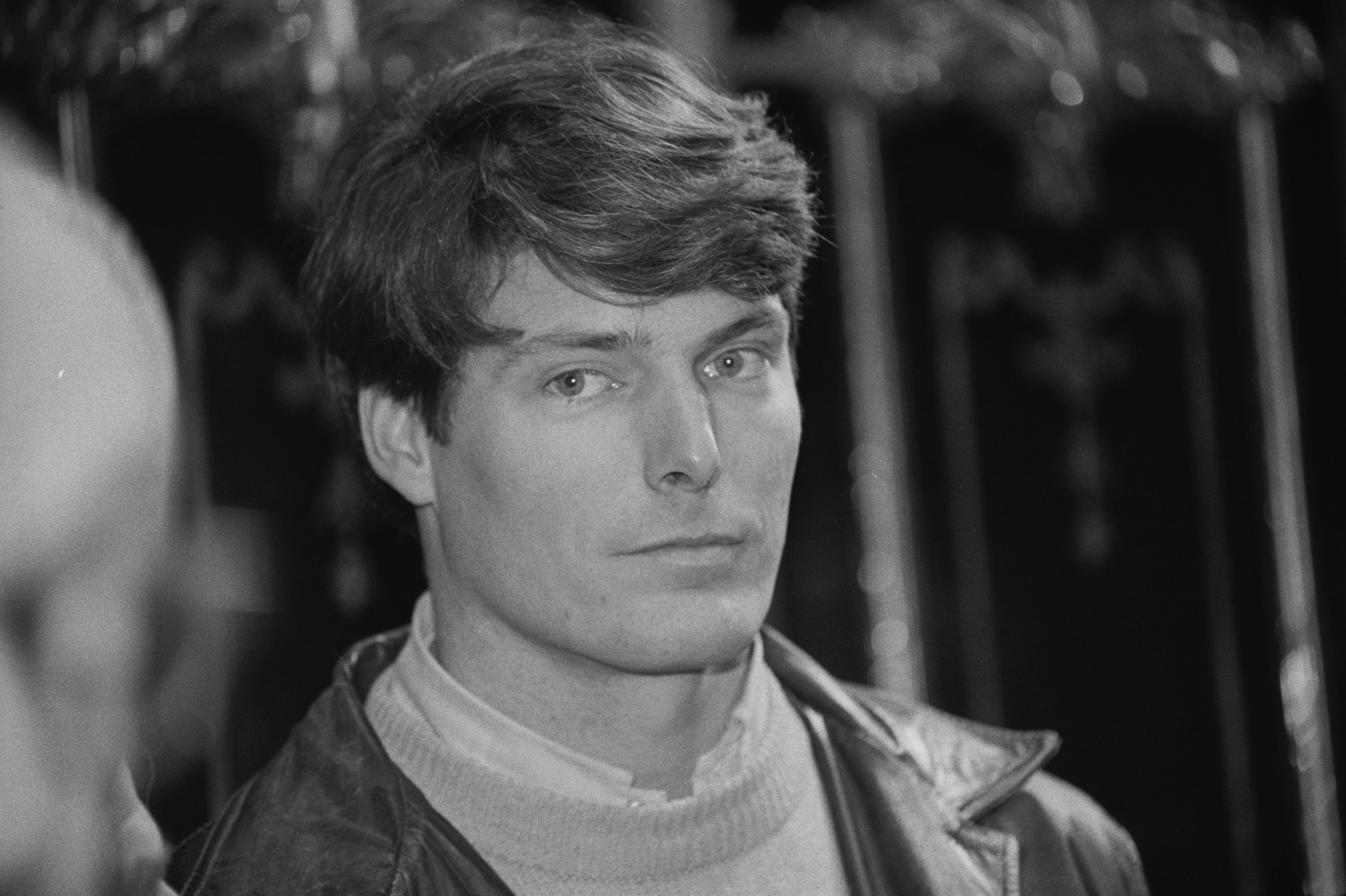 Schauspieler Christopher Reeve am 20. Januar 1984 in Großbritannien | Quelle: Getty Images