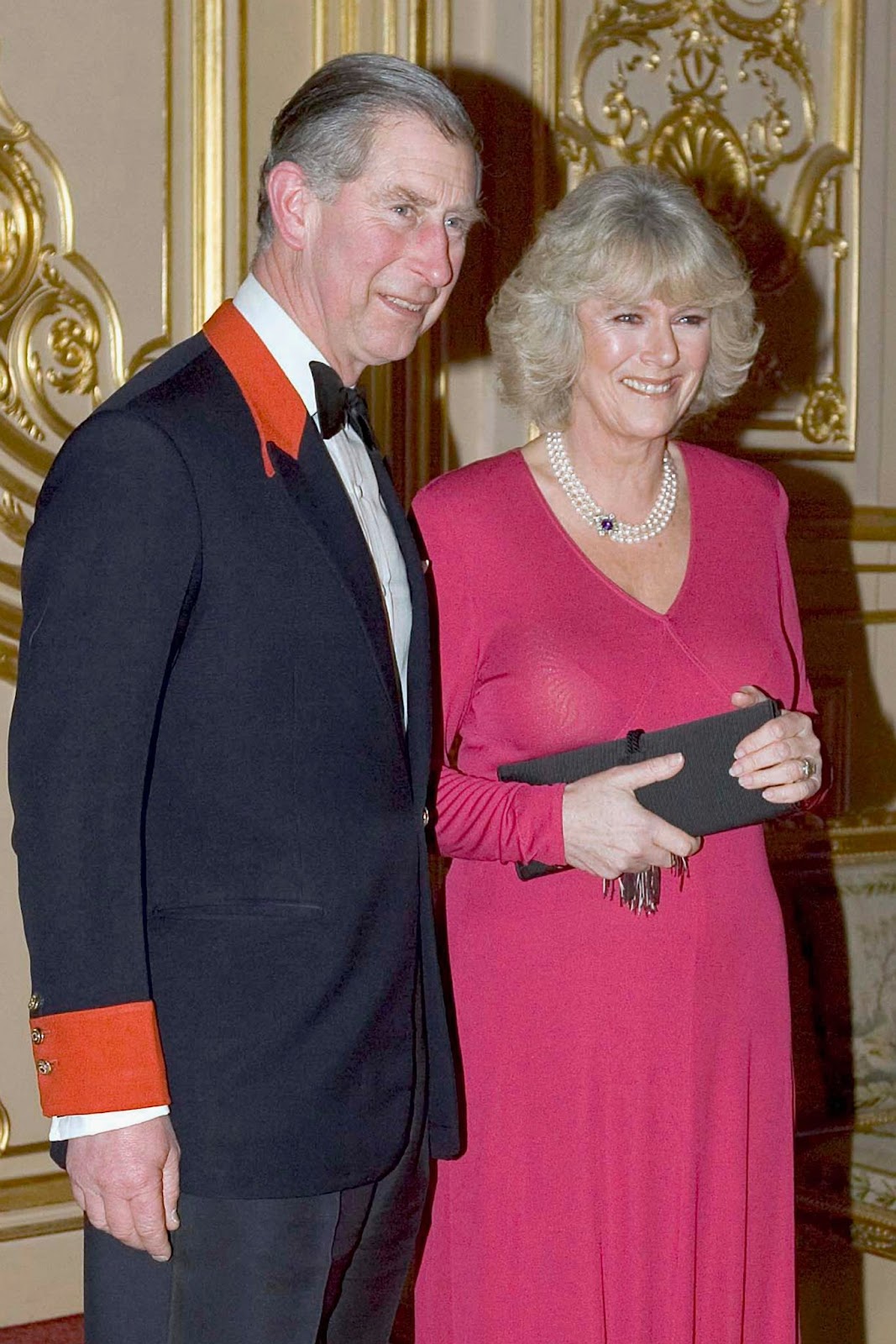 König Charles und Königin Camilla, aufgenommen am 10. Februar 2005 in Windsor, England | Quelle: Getty Images