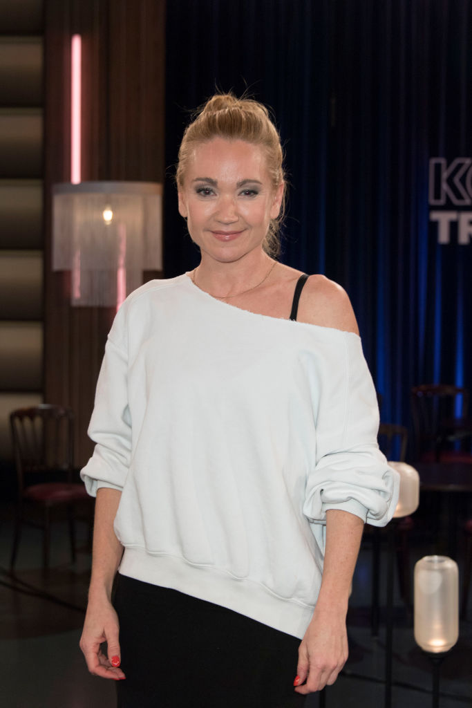 Die Schauspielerin Lisa Maria Potthoff besucht am 21. November 2024 die Fernsehsendung „Kölner Treff“ im WDR-Studio in Köln. | Quelle: Getty Images
