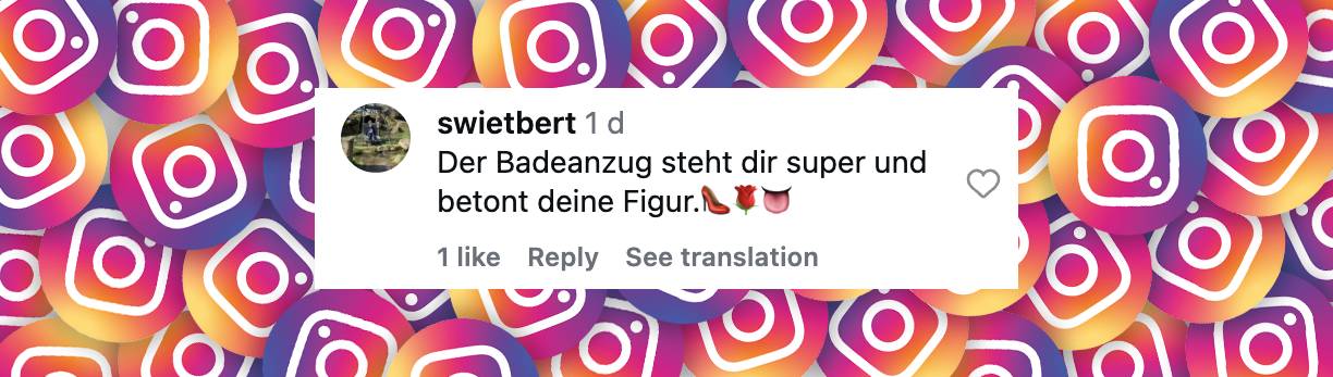 Janine Kunze erhält Zuspruch für ihren Post | Quelle: Instagram
