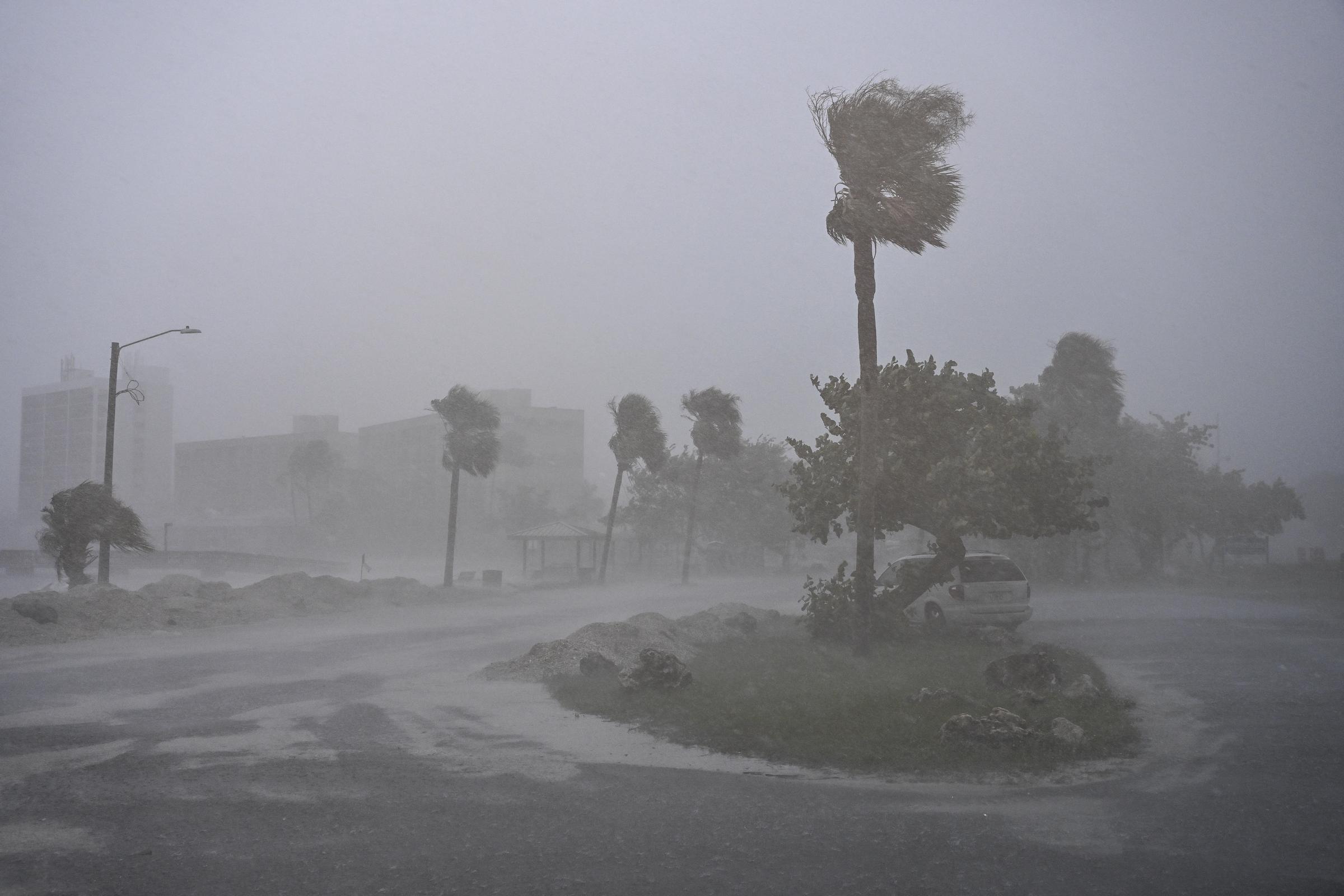 Starker Regen in Fort Myers, Florida, am 9. Oktober 2024 | Quelle: Getty Images