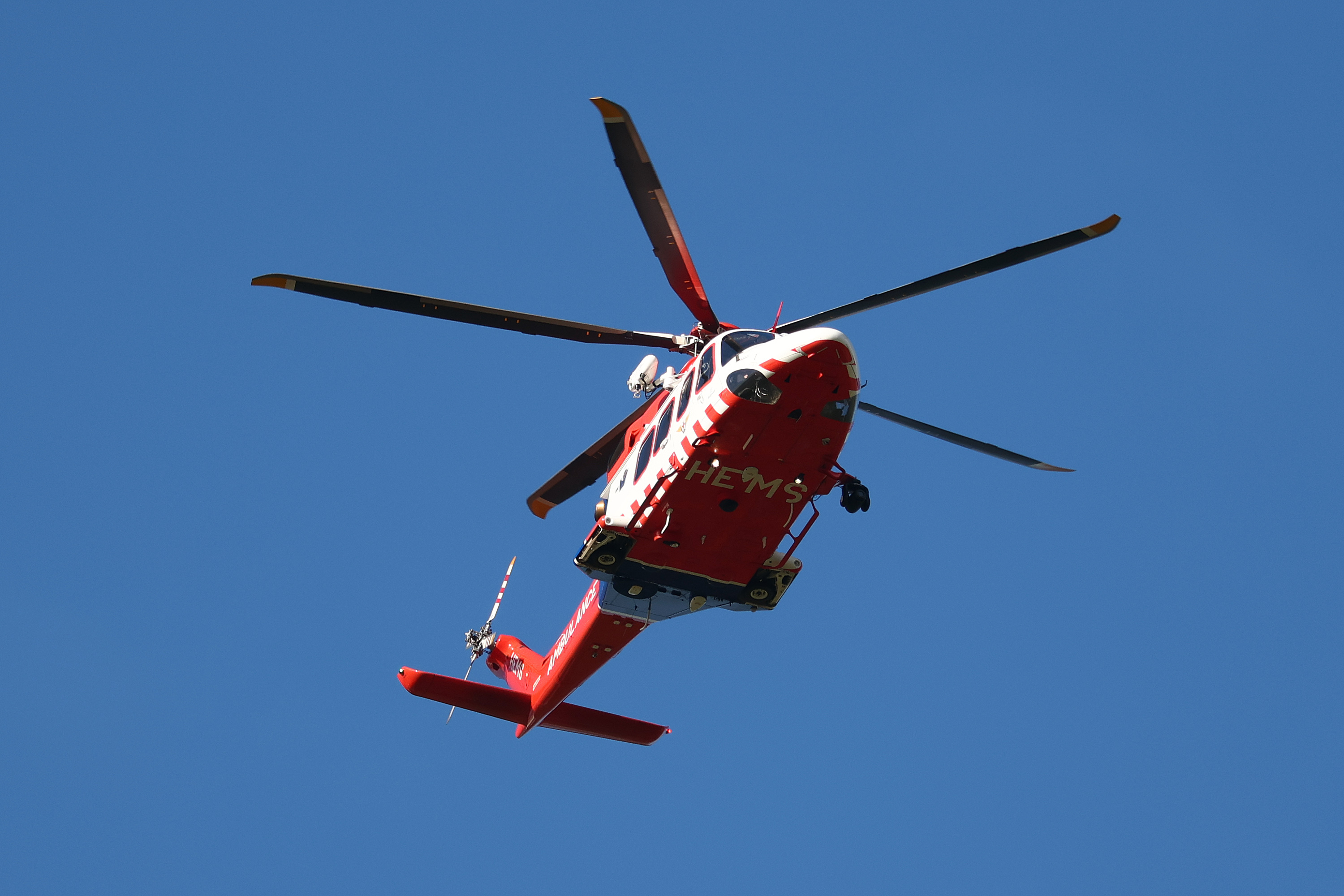 Rettungshubschrauber im Einsatz | Quelle: Getty Images