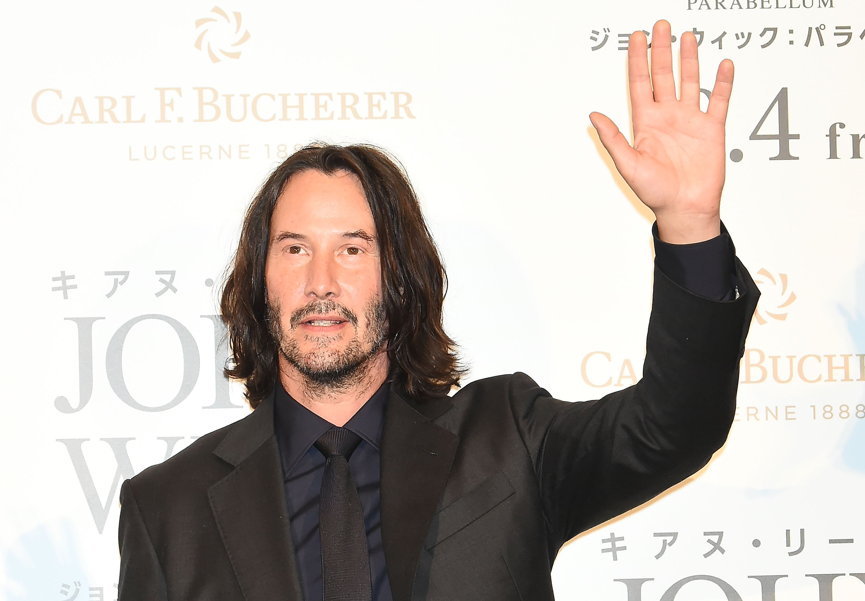 Keanu Reeves bei der Japan-Premiere von "John Wick: Kapitel 3 – Parabellum" in Roppongi Hills am 10. September 2019 in Tokio, Japan. | Quelle: Getty Images
