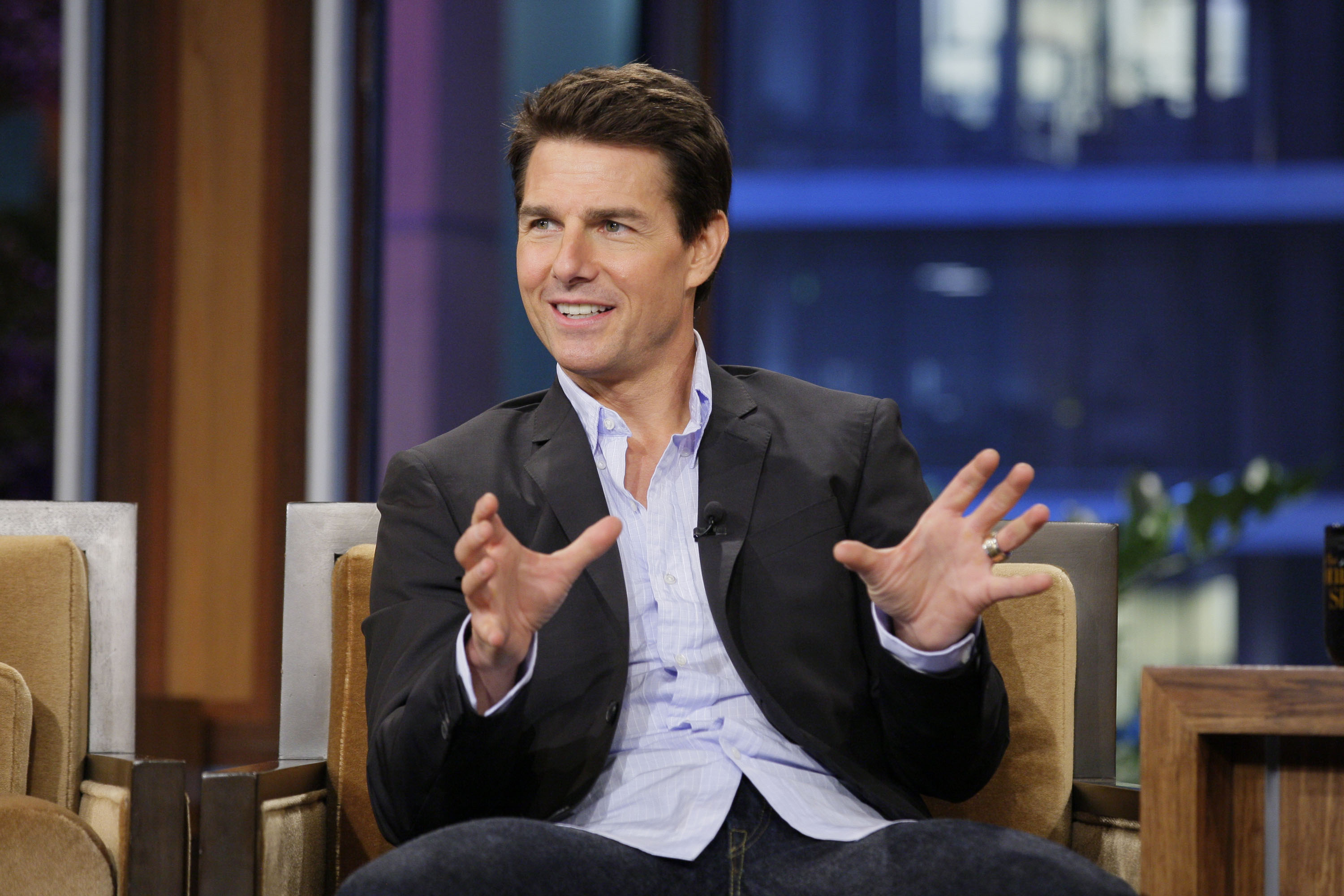 Tom Cruise während eines Interviews am 8. Juni 2012 | Quelle: Getty Images