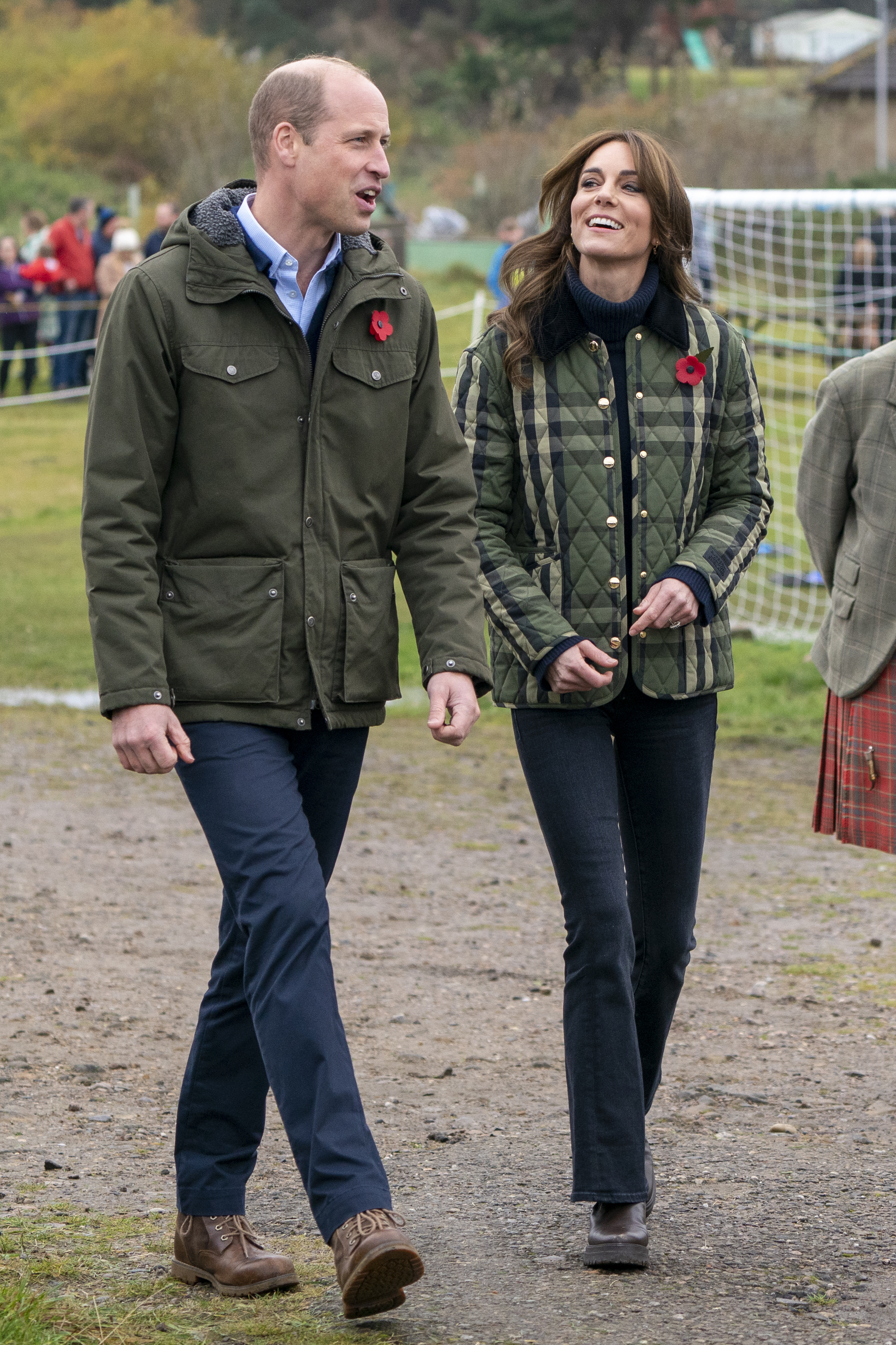Prinzessin Catherine und Prinz William bei Outfit Moray, einer preisgekrönten Wohltätigkeitsorganisation in Moray, Schottland am 02. November 2023 | Quelle: Getty Images