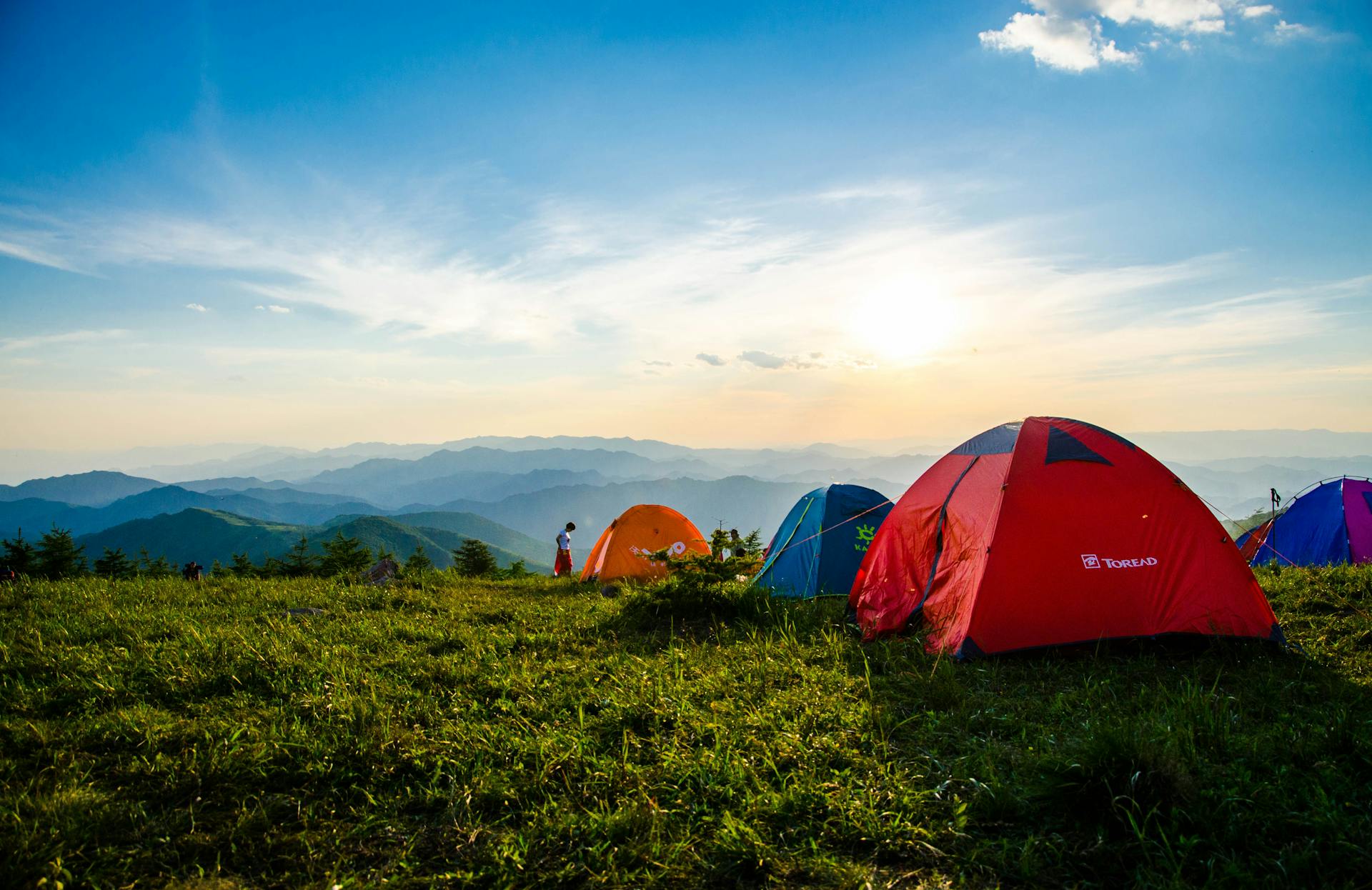 Camps in der Nähe von Bergen | Quelle: Pexels