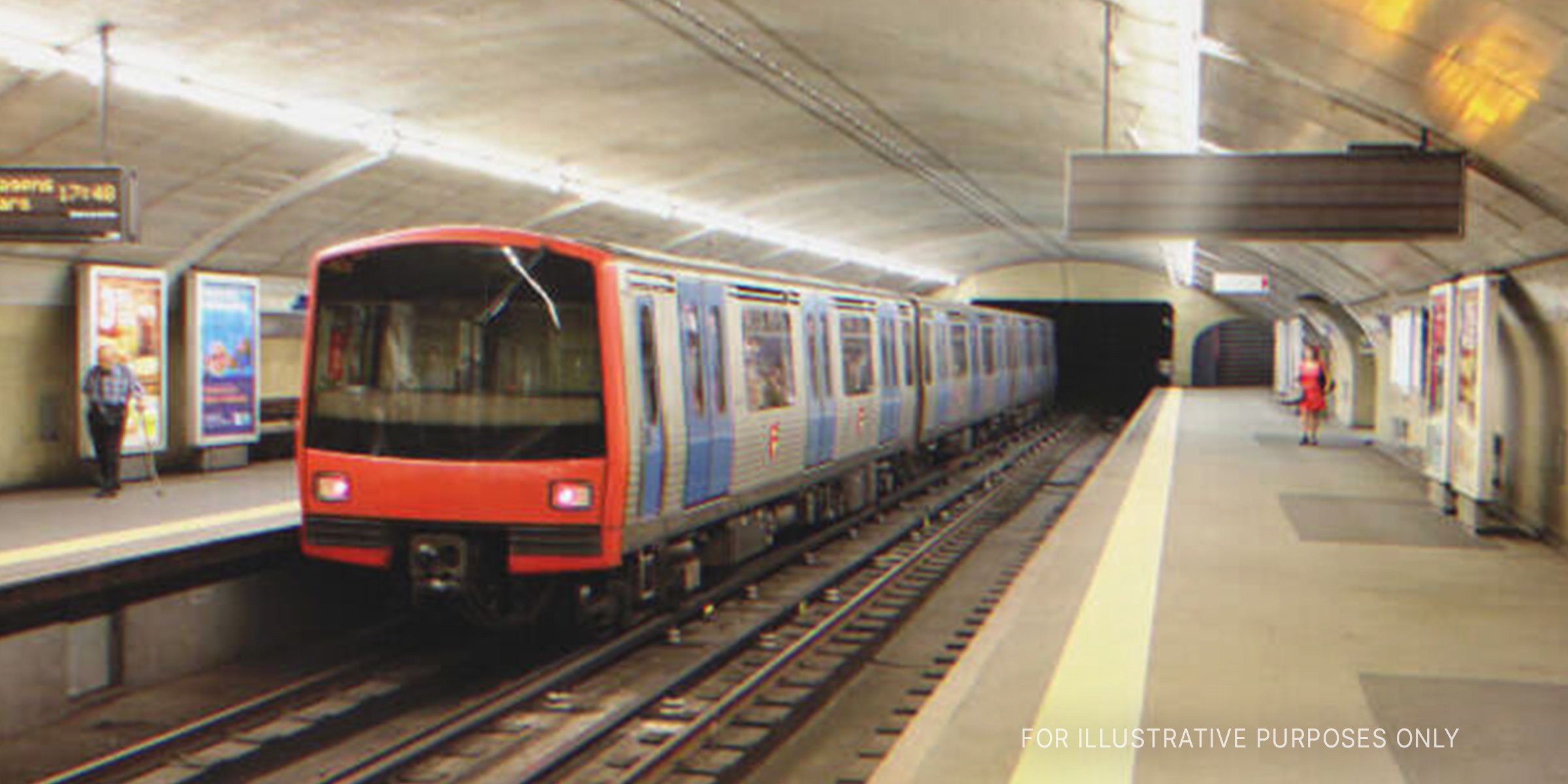 Ein U-Bahn-Zug wird im Bahnhof angehalten. | Quelle: Shutterstock