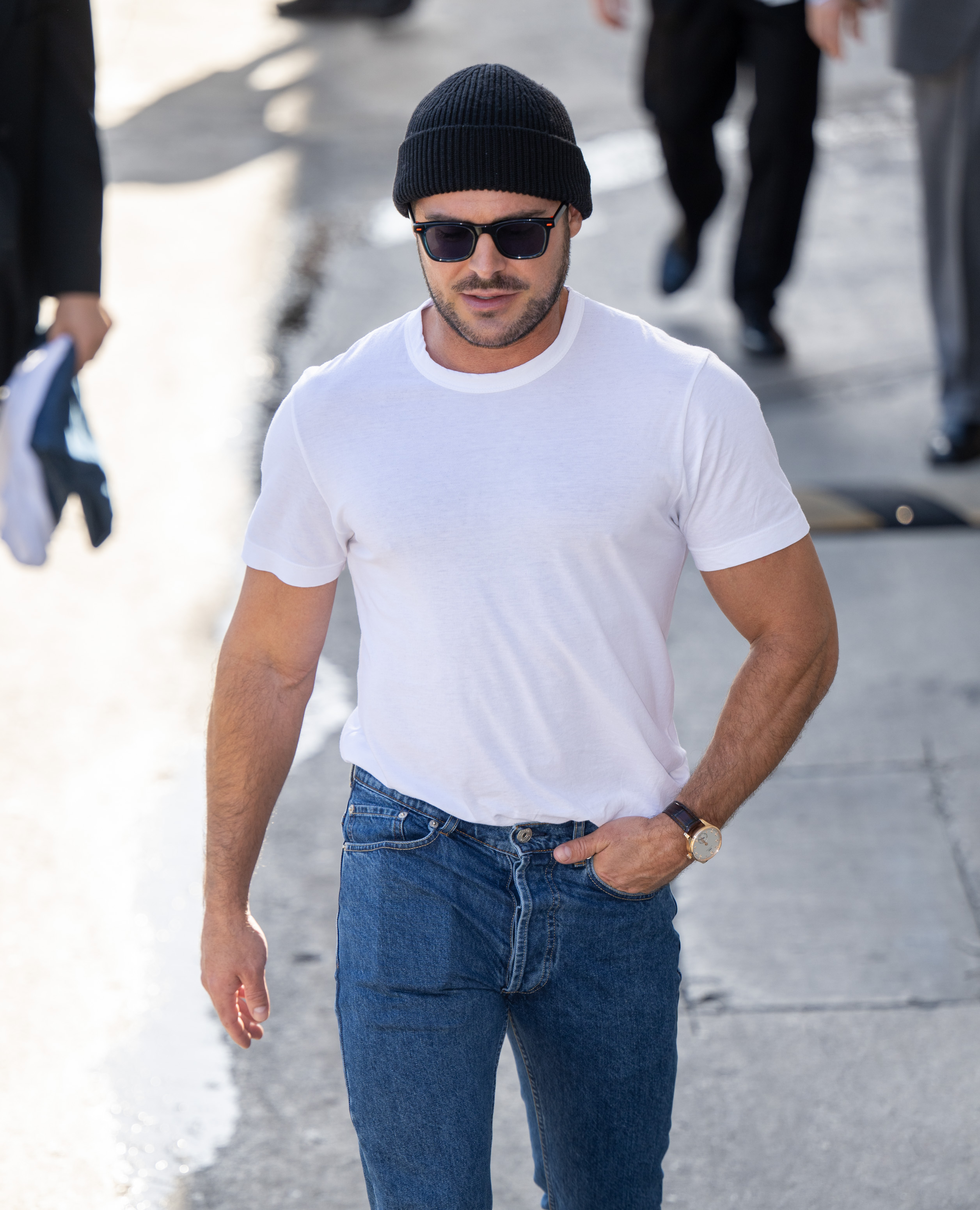 Zac Efron bei "Jimmy Kimmel Live!" am 20. Juni 2024, in Los Angeles, Kalifornien | Quelle: Getty Images