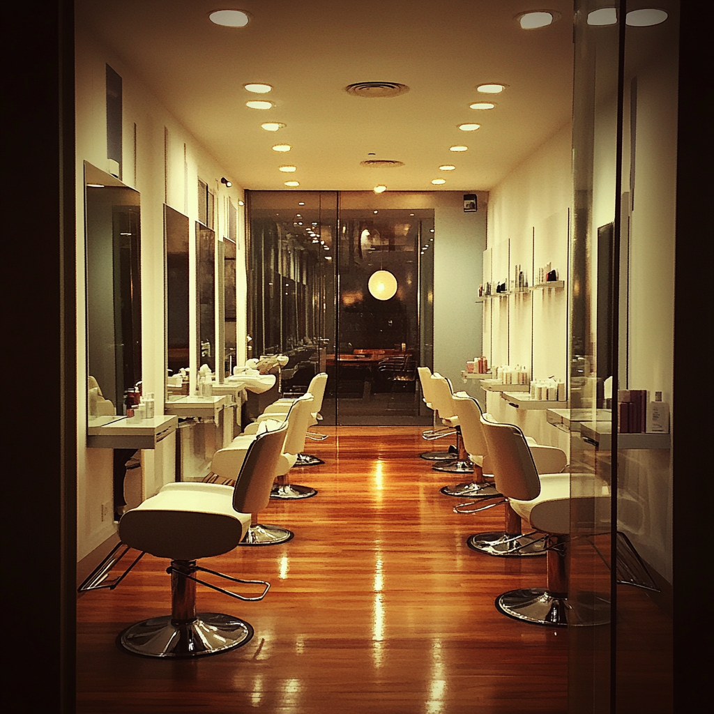 Ein Friseursalon | Quelle: Midjourney