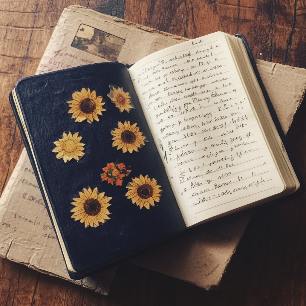 Ein offenes Tagebuch | Quelle: Midjourney