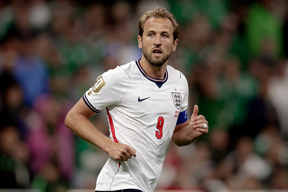 Harry Kane beim WM-Achtelfinale zwischen Mexiko und England im Mexico City Stadium, Mexiko-Stadt, 5. Juli 2026. | Quelle: Getty Images