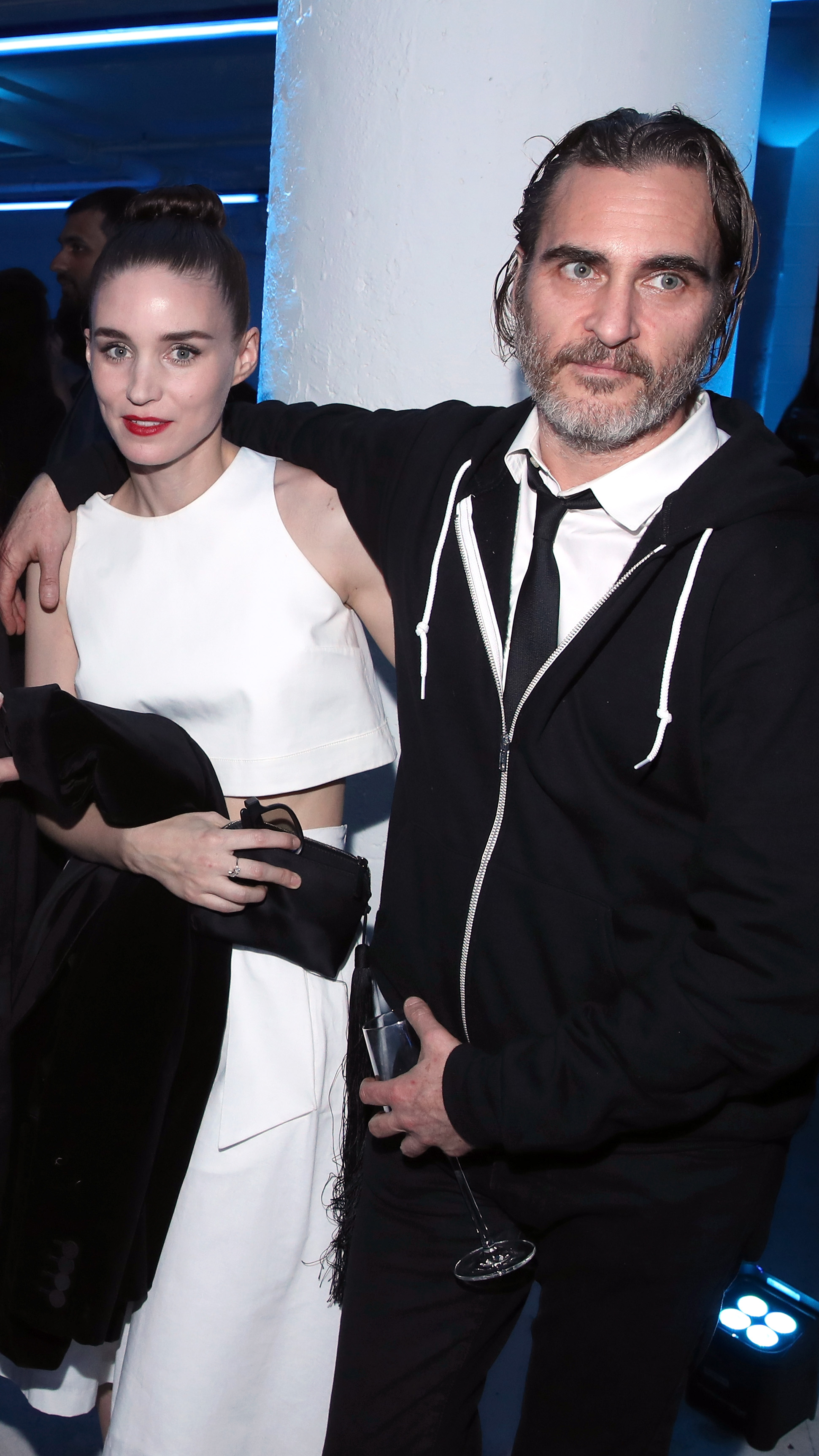 Rooney Mara und Joaquin Phoenix bei Michael Mullers HEAVEN-Event in Los Angeles, Kalifornien am 5. Januar 2019 | Quelle: Getty Images