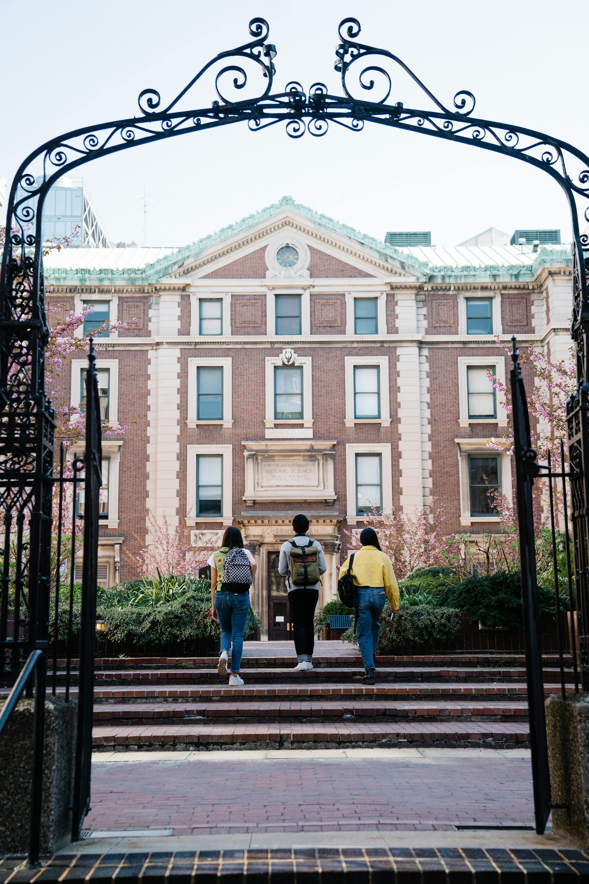 Studierende auf dem Weg zu ihrem College-Campus | Quelle: Pexels