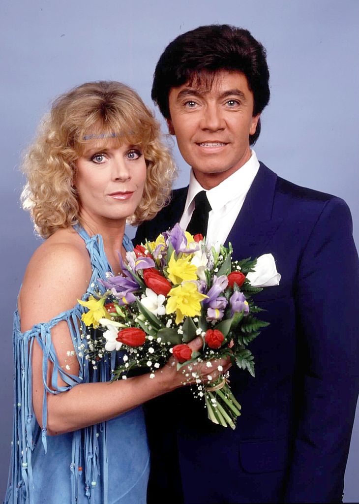 Heidi Brühl, Rex Gildo, 1979 | Quelle: Getty Images