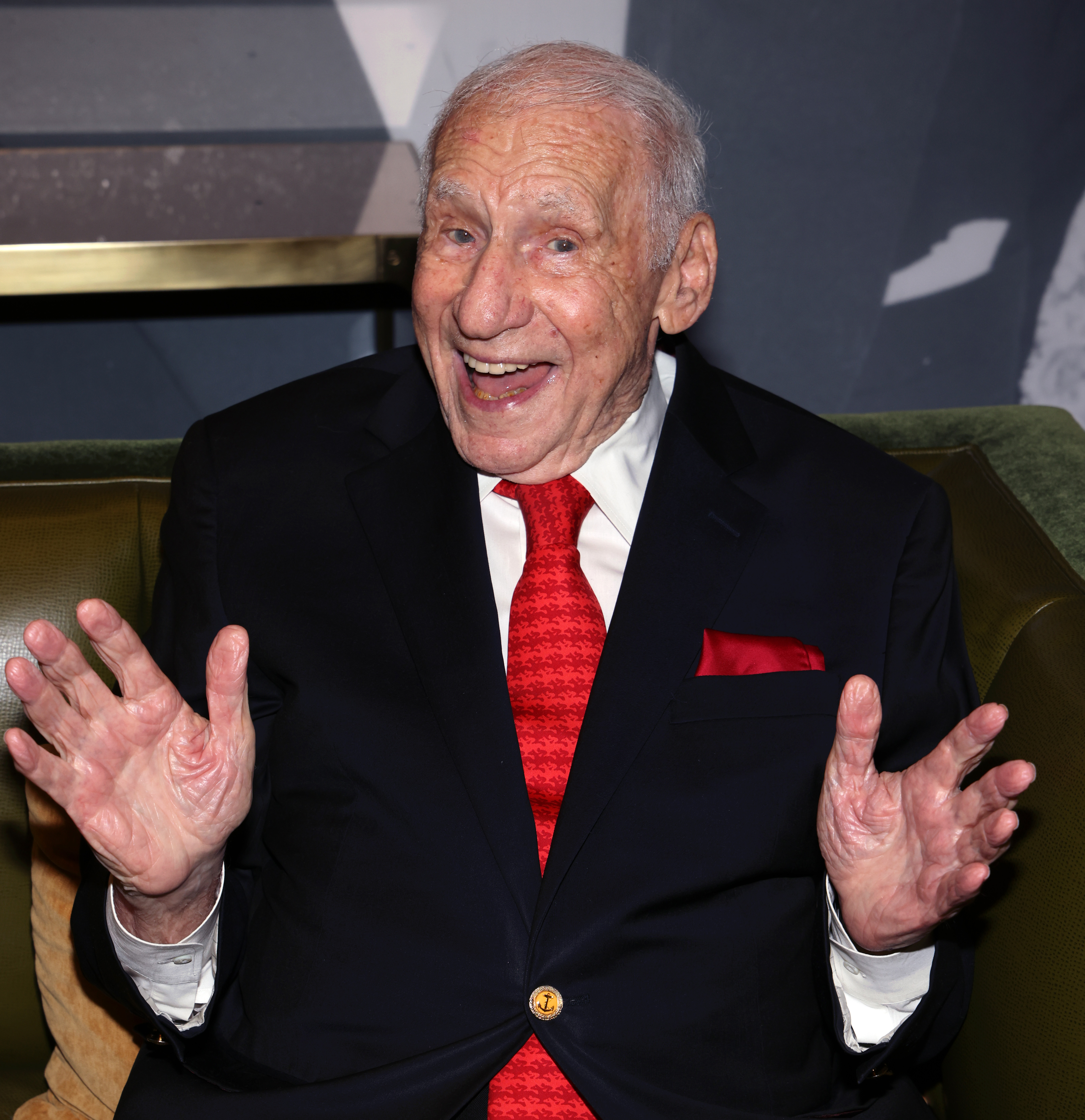 Mel Brooks im Saban Theatre am 18. Mai 2023 in Beverly Hills, Kalifornien. | Quelle: Getty Images