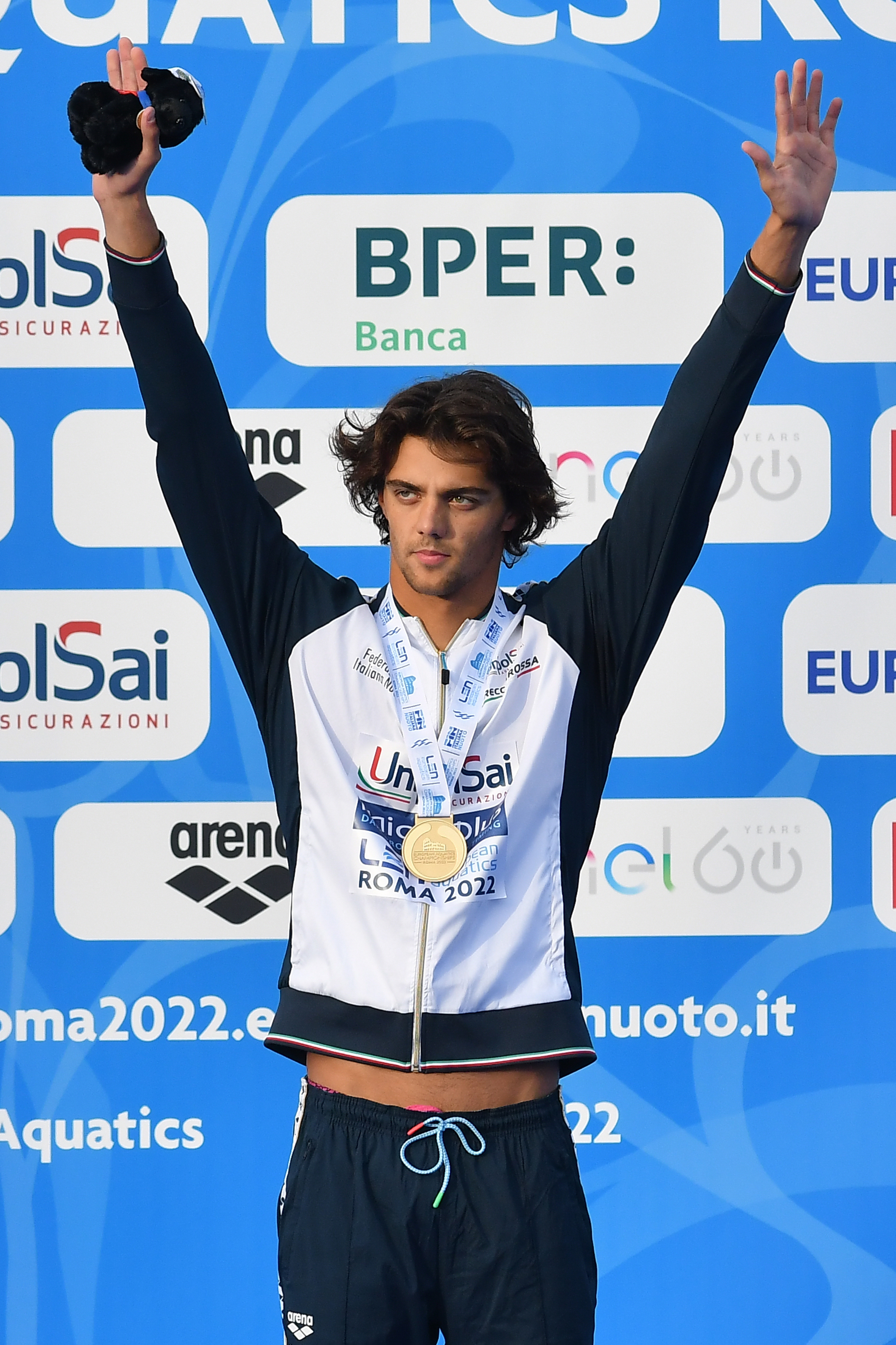 Thomas Ceccon bei den Europameisterschaften im Wassersport in Rom, Italien am 17. August 2022 | Quelle: Getty Images